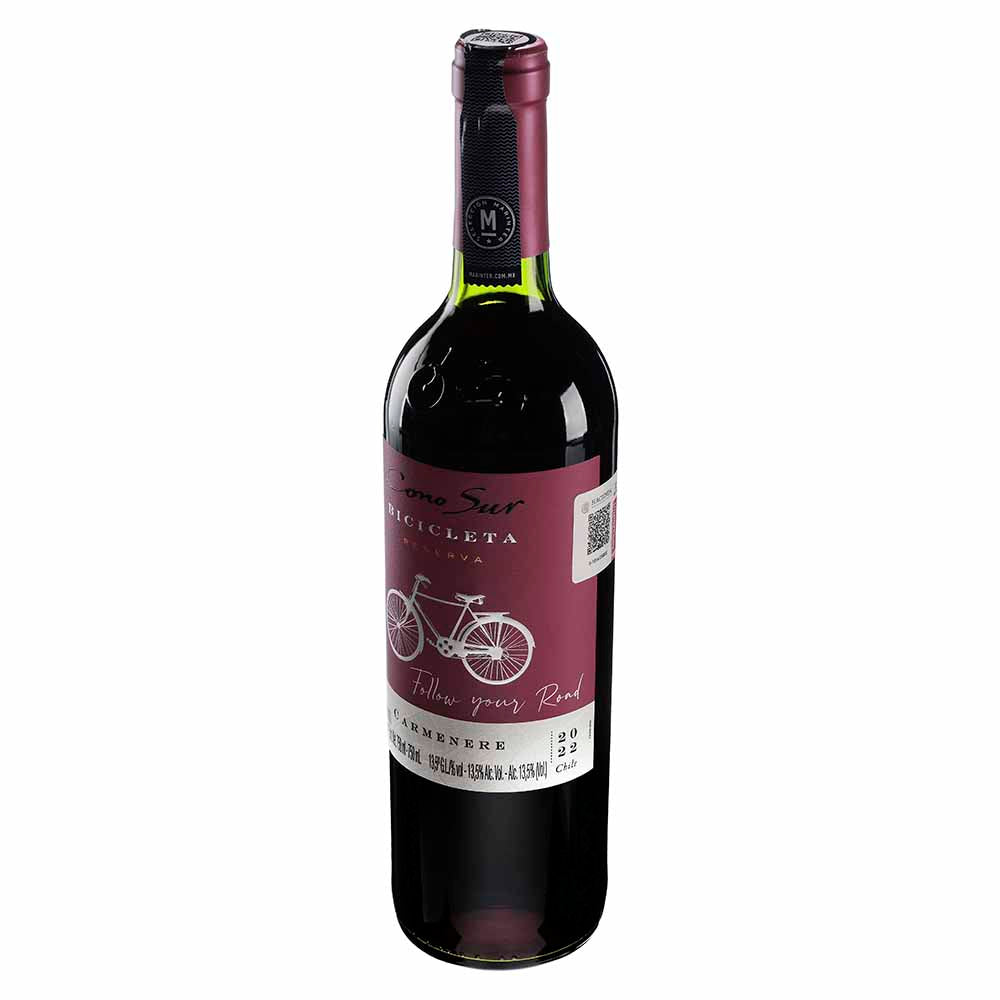 Vino Tinto - Cono Sur Bicicleta Carmenere - 750 ml - Chile