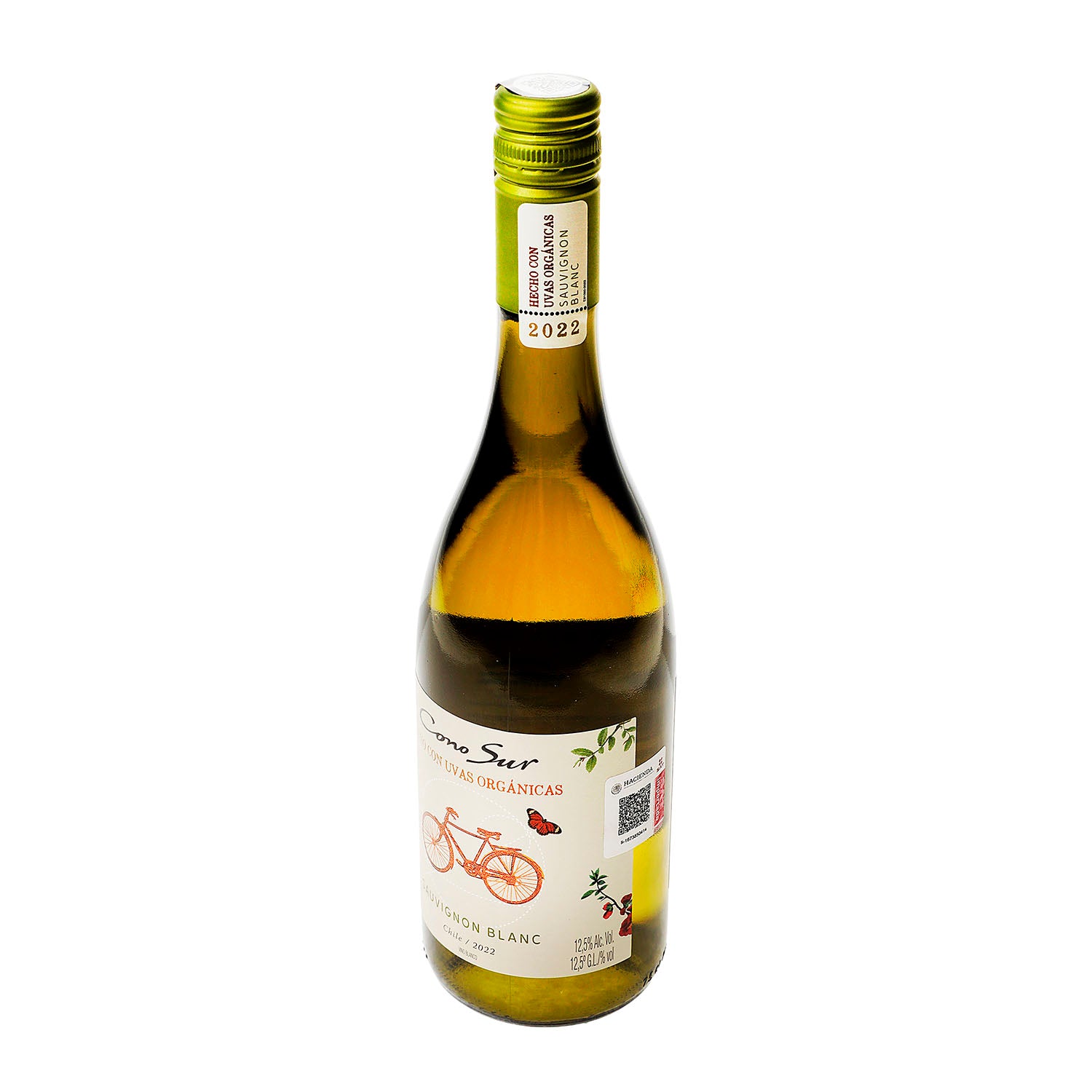 Vino Blanco Cono Sur Orgánico Sauvignon Blanc de 750 ml - Chile