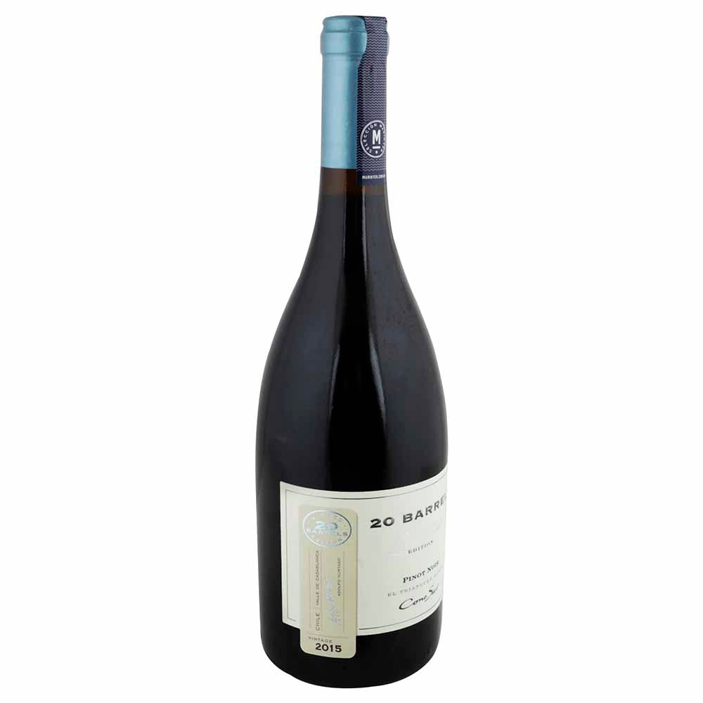 Vino Tinto - 20 Barrels Pinot Noir de 750 ml - Chile