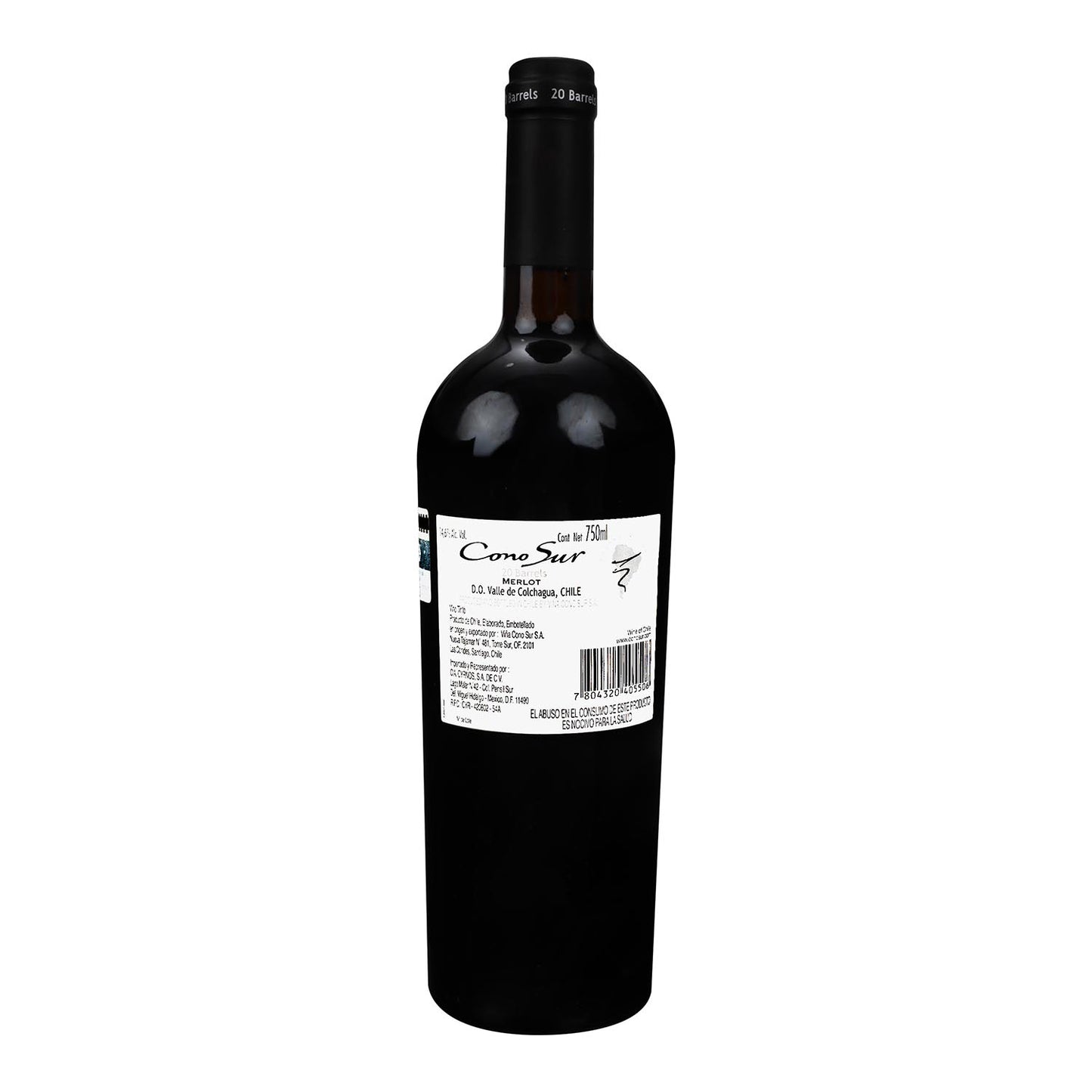 Vino Tinto 20 Barrels Merlot  de 750 ml