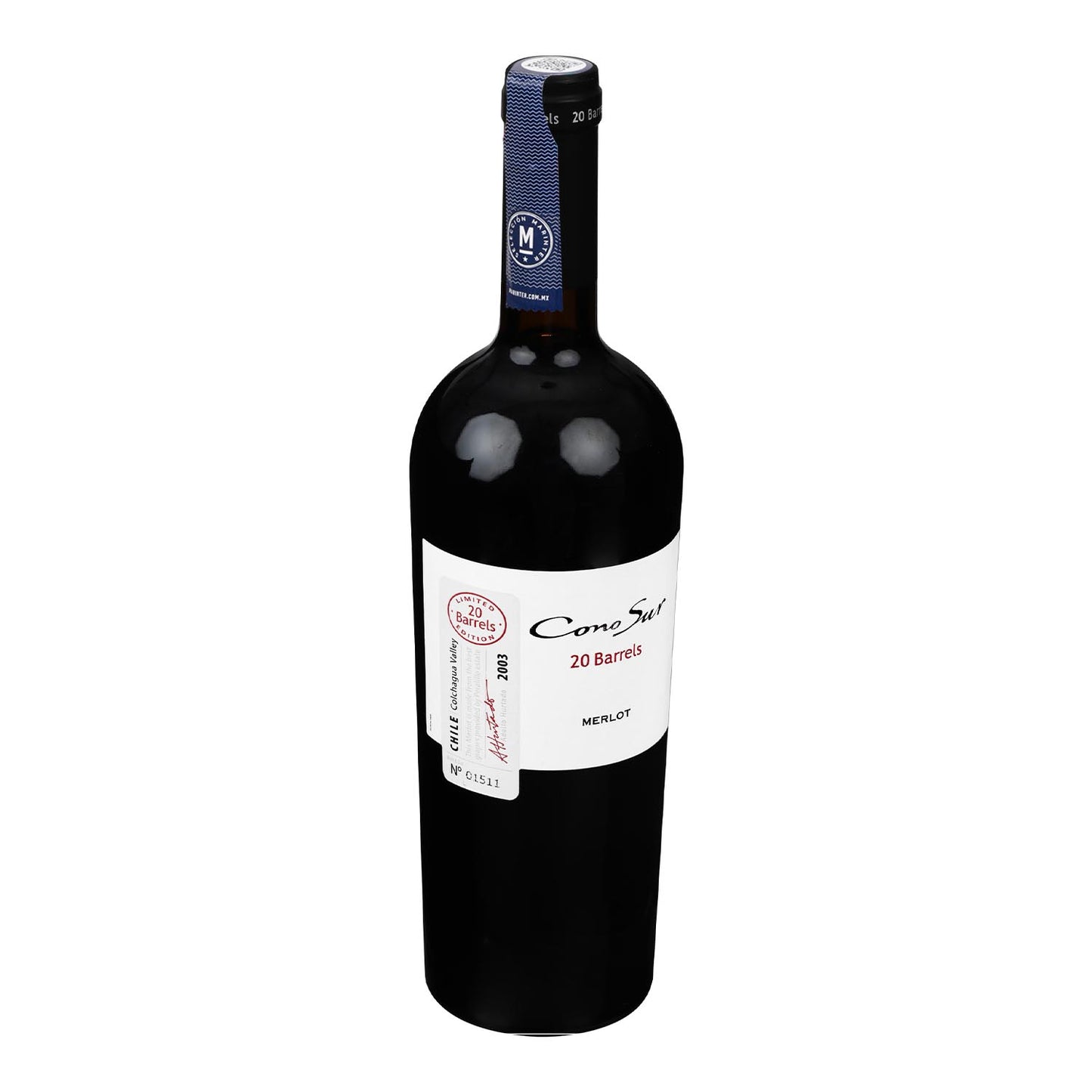 Vino Tinto 20 Barrels Merlot  de 750 ml