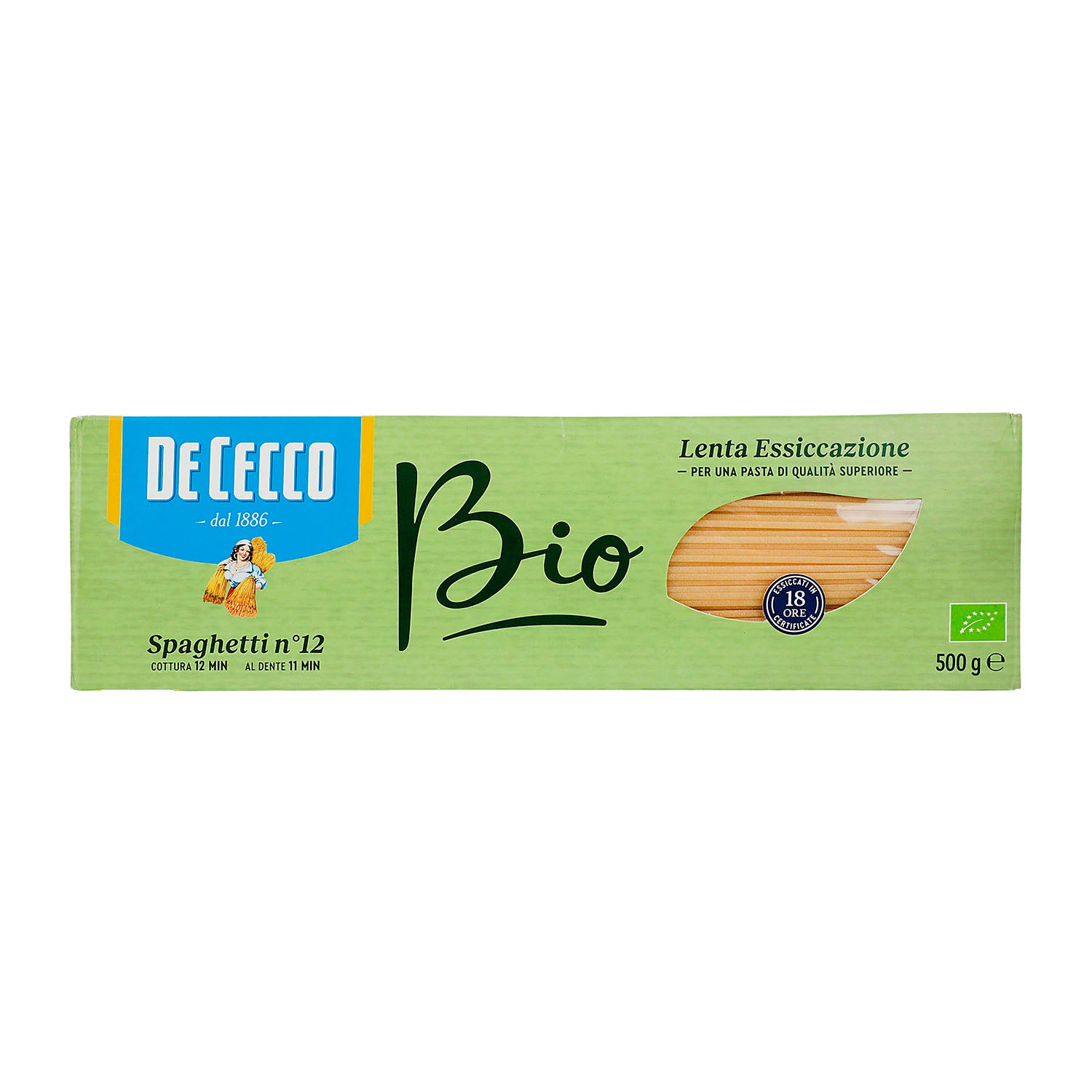 De Cecco - Bio Spaghetti De Sémola 500 gr - Italia