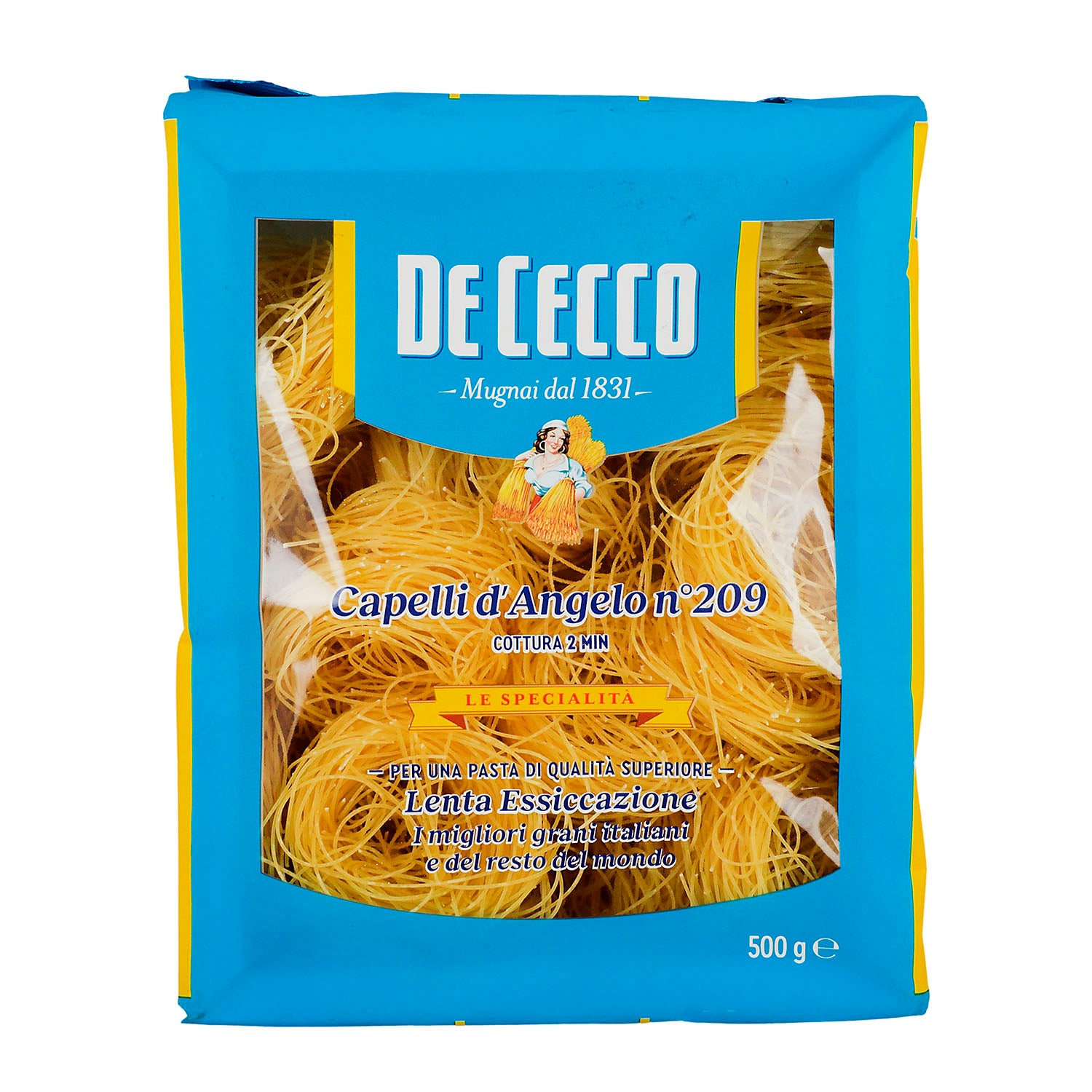 Pasta - De Cecco Nidi Capelli D Angelo De Sémola - 500 gr