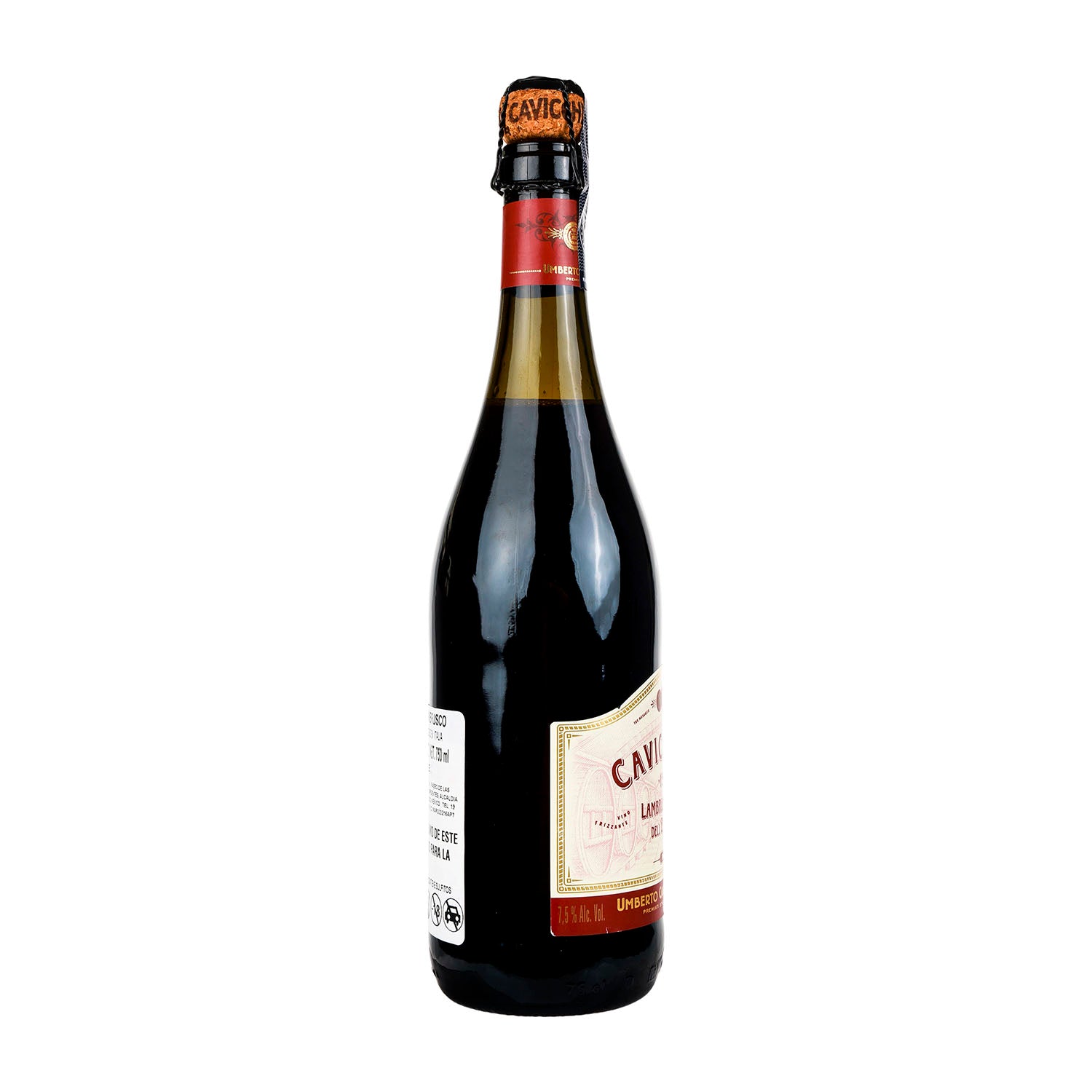Vino Tinto Espumoso Cavicchioli de 750 ml - Italia