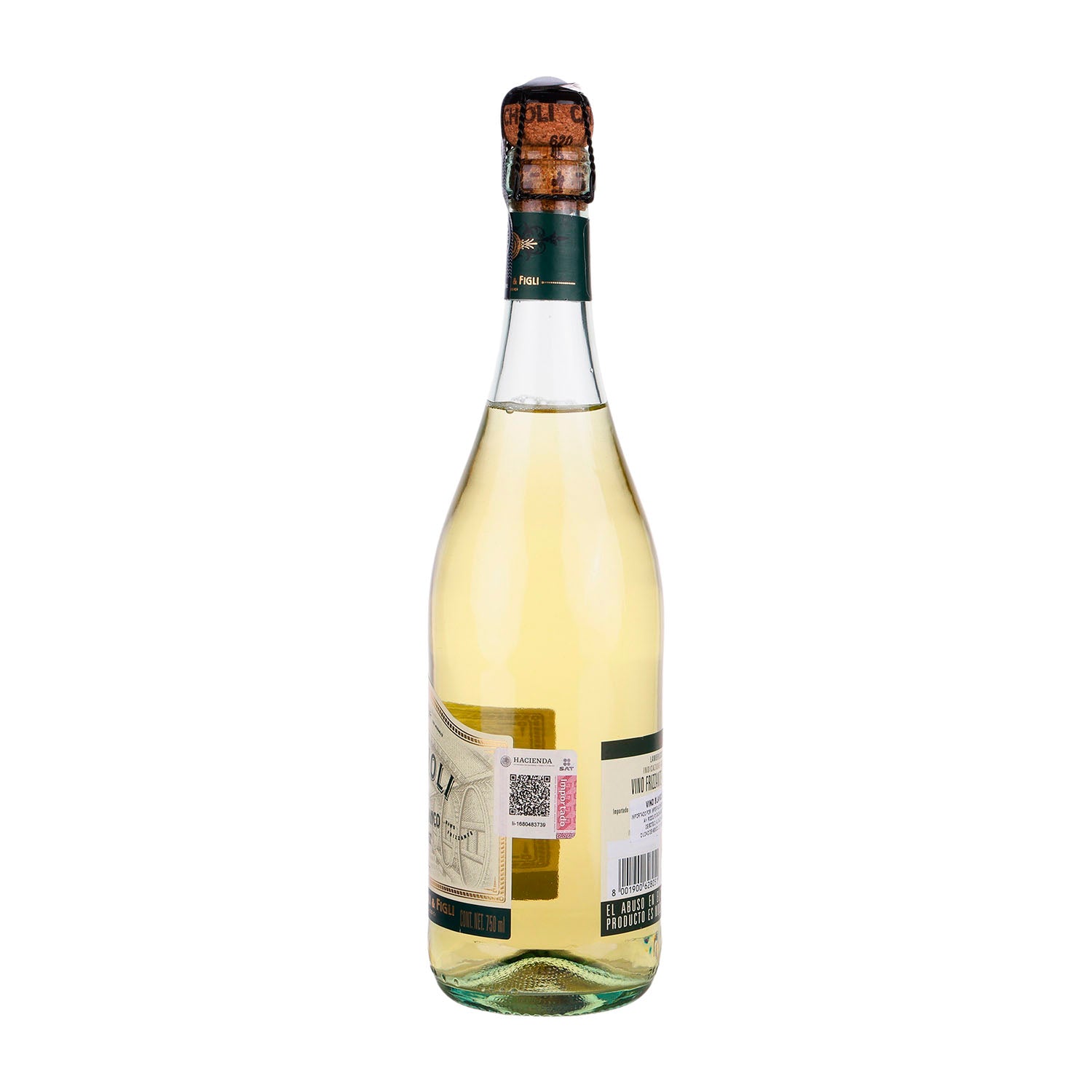 Vino Blanco Espumoso Cavicchioli de 750 ml - Italia
