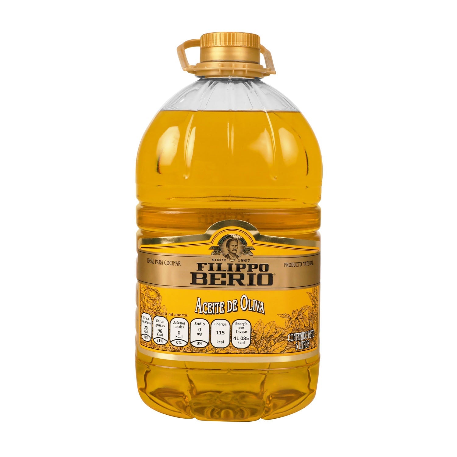 2x1 Aceite de Oliva - Filippo Berio 100% Puro -  5000 ml