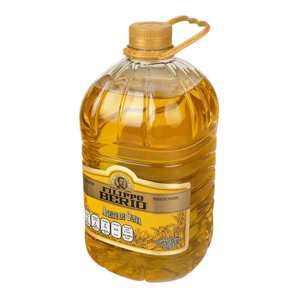 Aceite de Oliva - Filippo Berio 100% Puro 5000 ml - Italia