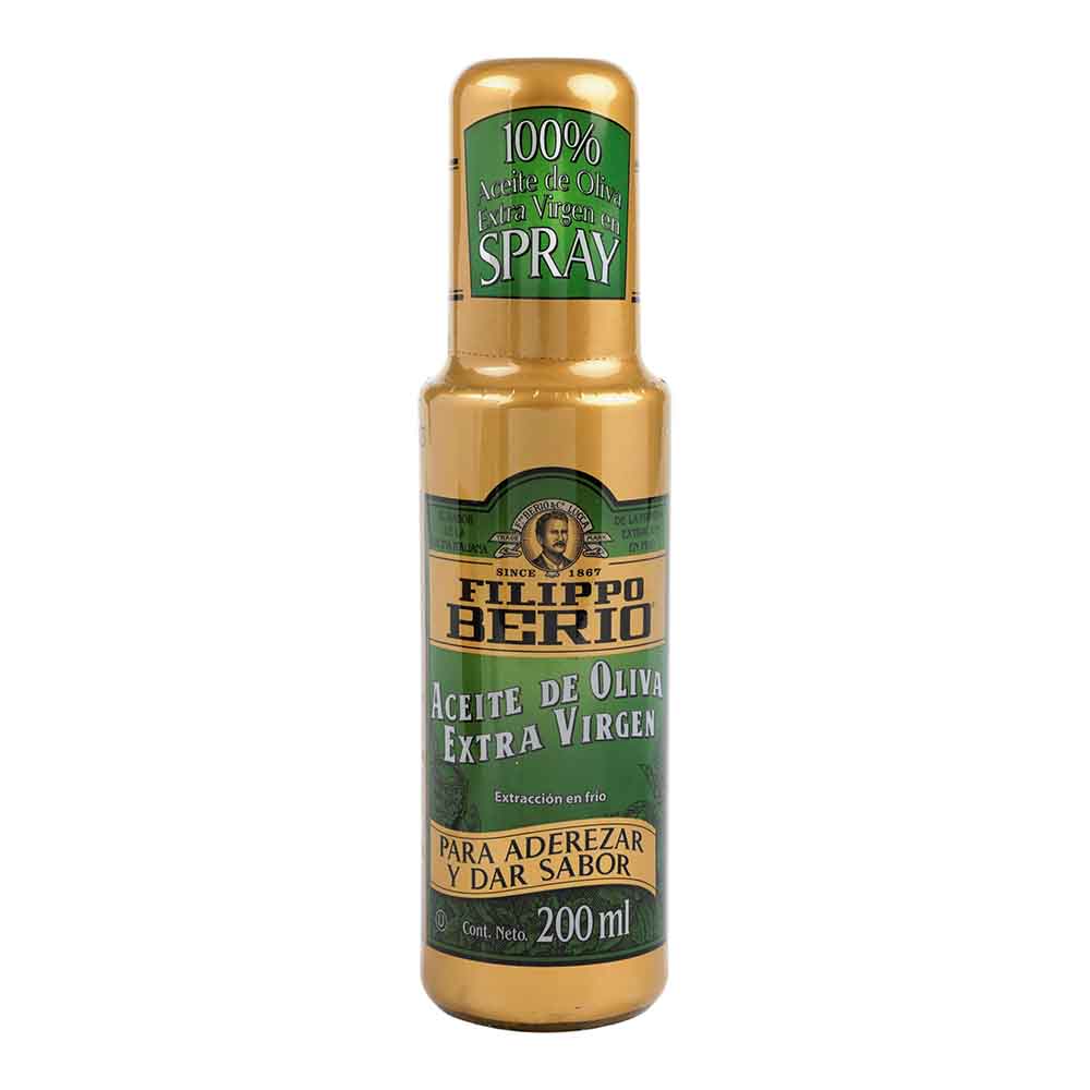 Aceite de Oliva - Filippo Berio Extra Virgen Spray - 200 ml - Italia