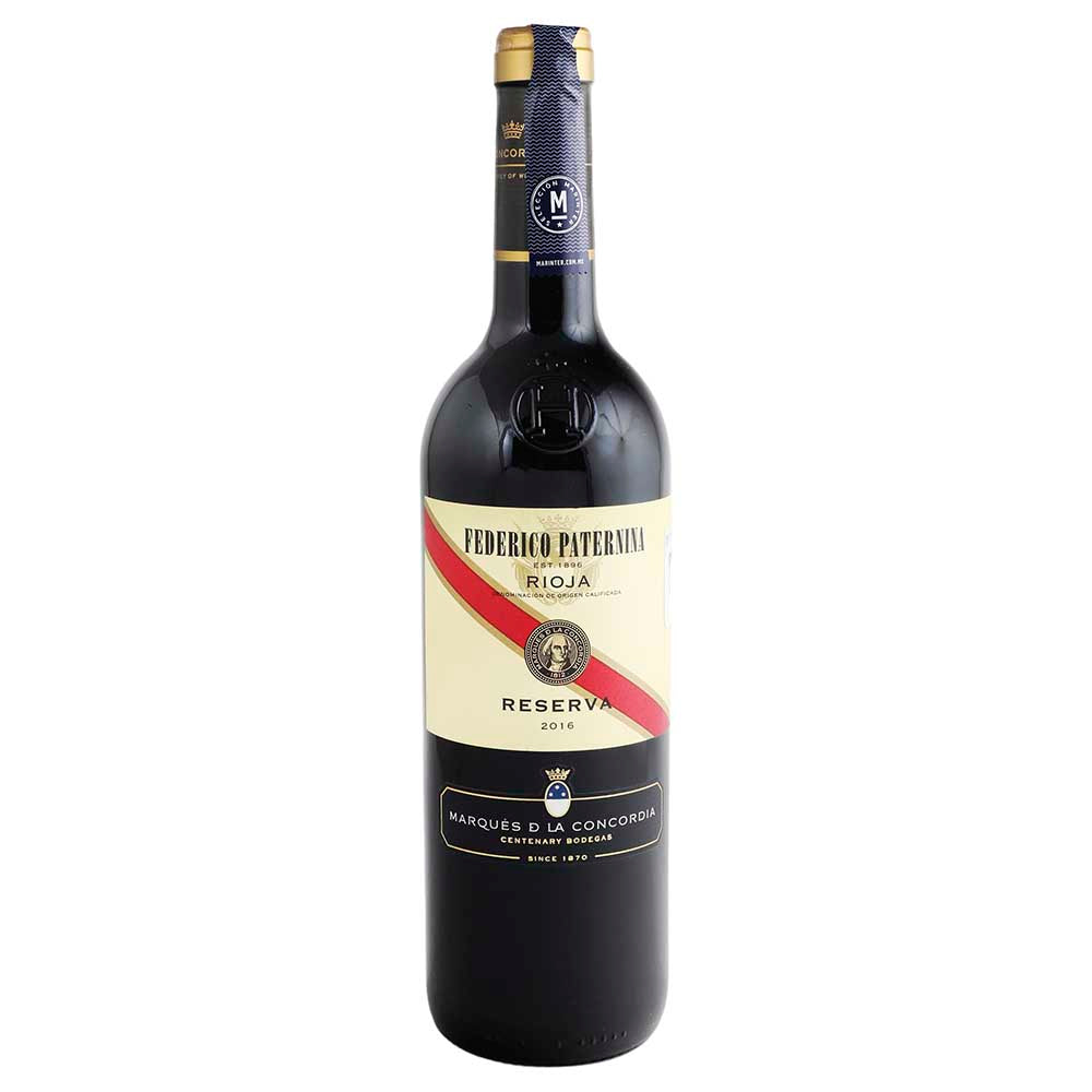Vino Tinto - Federico Paternina Banda Roja Reserva de 750 ml - España