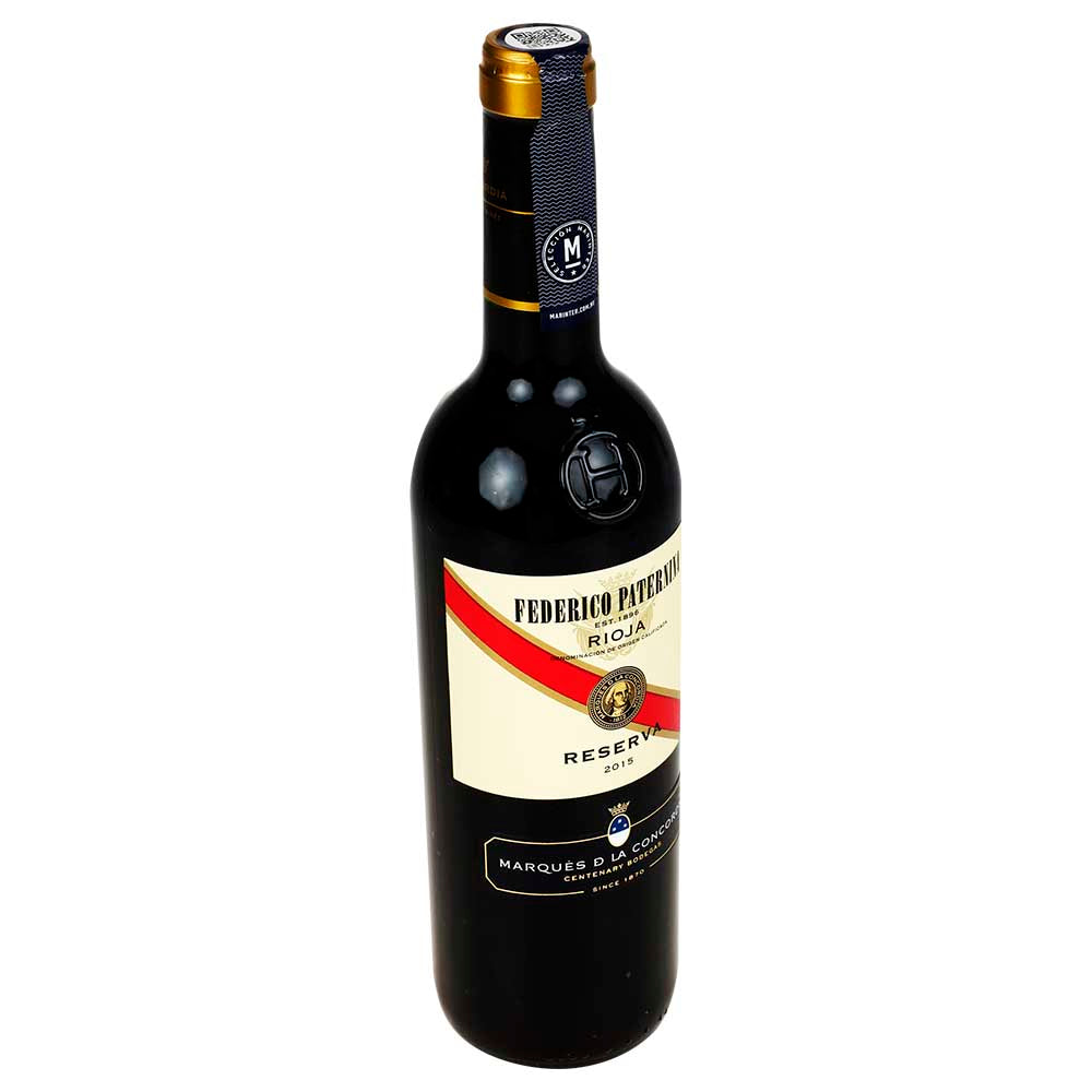 Vino Tinto - Federico Paternina Banda Roja Reserva de 750 ml - España