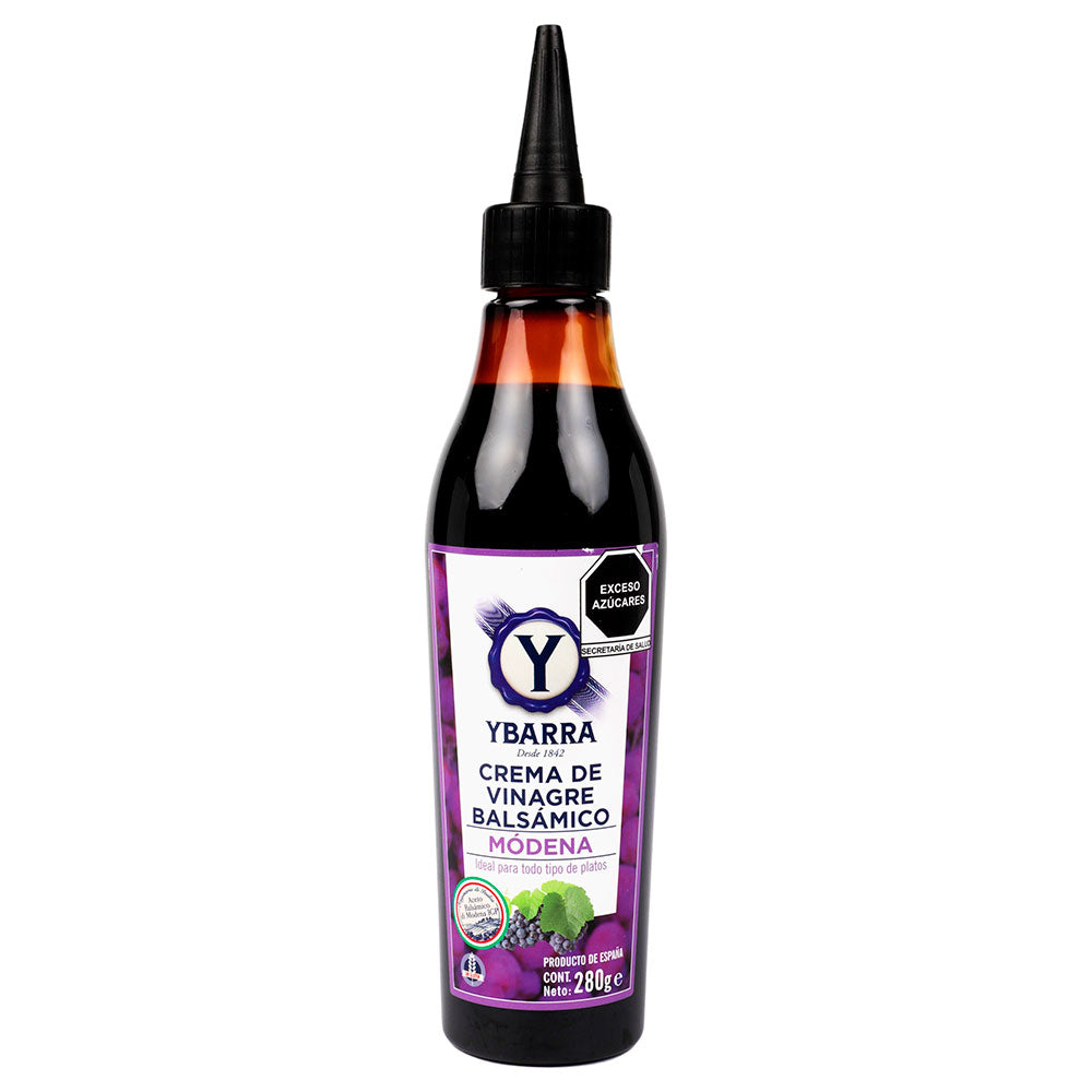 Crema de vinagre balsámico Ybarra módena de 280 g - España