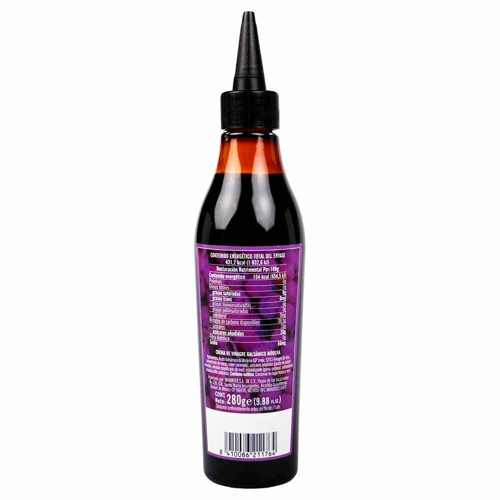 Crema de vinagre balsámico Ybarra módena de 280 g - España