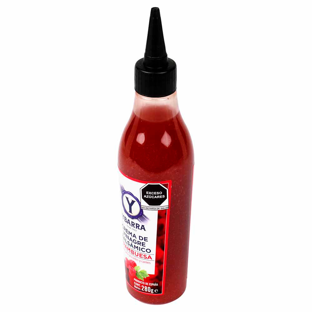 Crema de vinagre balsámico Ybarra frambuesa de 280 g - España