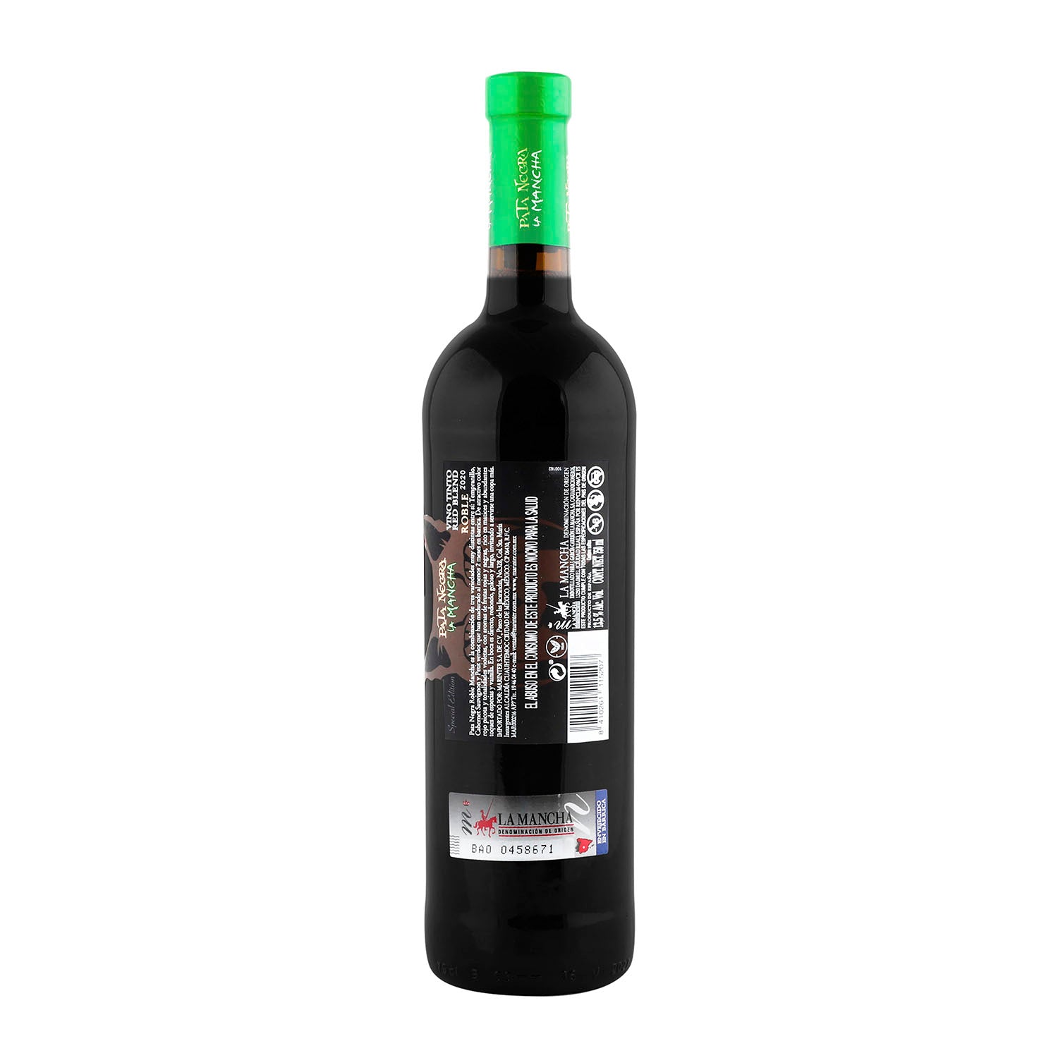 Vino Tinto Pata Negra Roble la mancha Lince de 750 ml - España