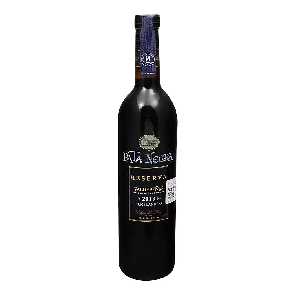 Vino Tinto - Pata Negra Valdepeñas Reserva 750 ml - España