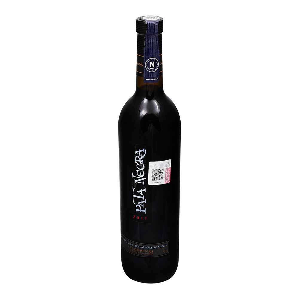PROMO 3X2 - Vino Tinto Pata Negra Valdepeñas Bi-Varietal de 750 ml
