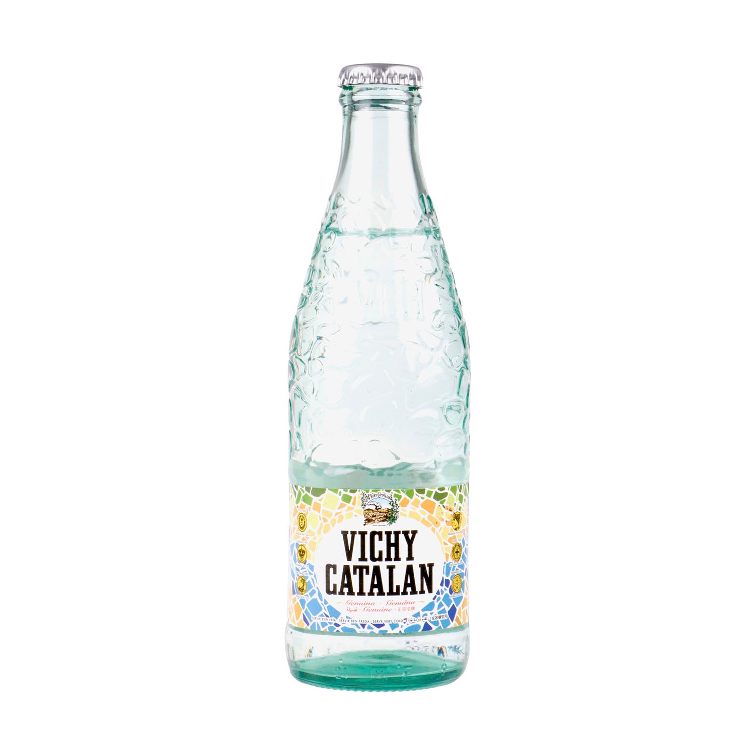 Agua Vichy Catalán Natural Mineral Carbónica de 300 ml