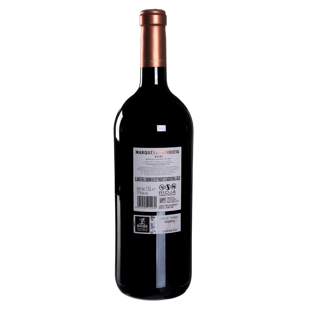 Vino Tinto Marques de Murrieta Reserva 2021 de 1500ml
