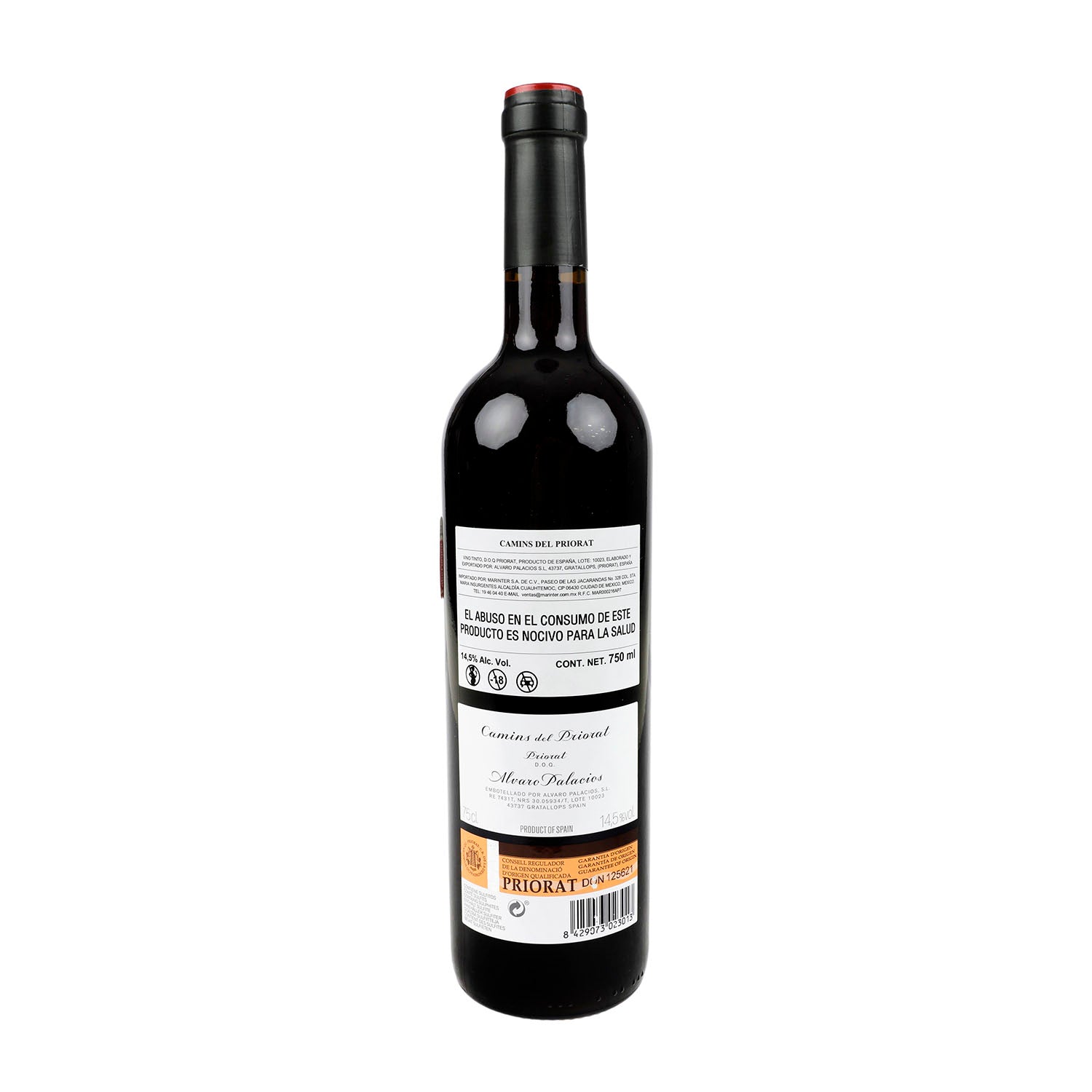 Vino Tinto Camins 2022 de 750 ml