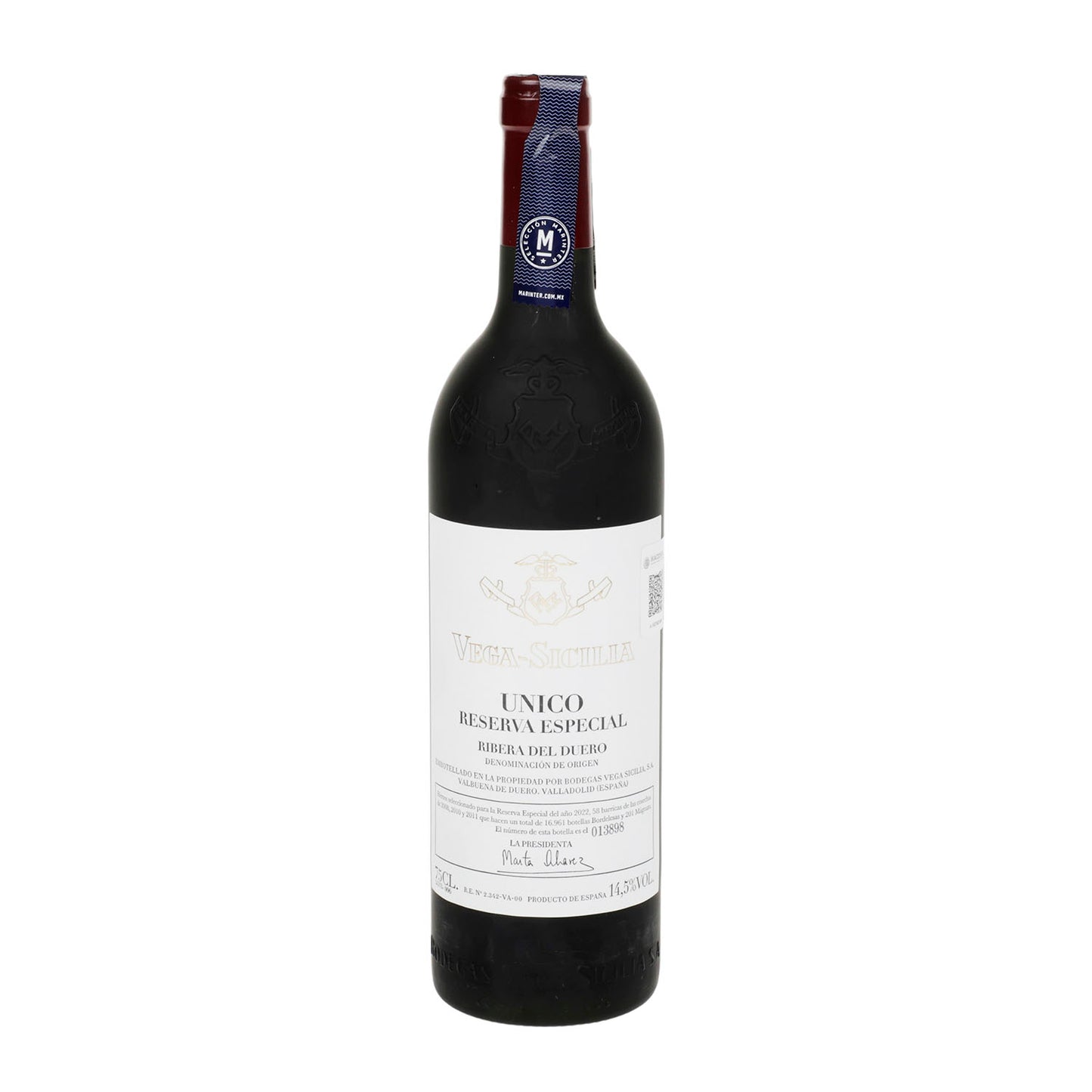 Vino Tinto Vega Sicilia Único Reserva Especial 2022 de 750 ml -España