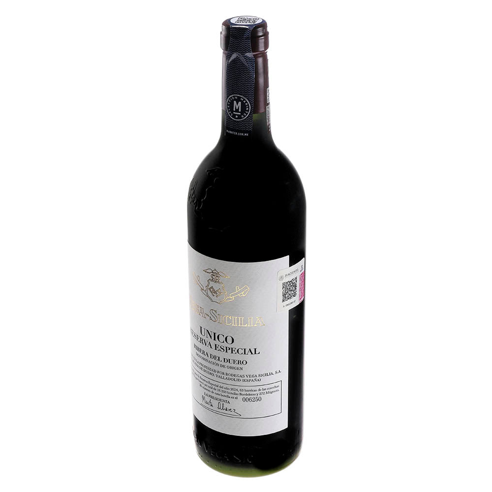 Vino Tinto Vega Sicilia Unico Reserva Especial de 750 ml - España