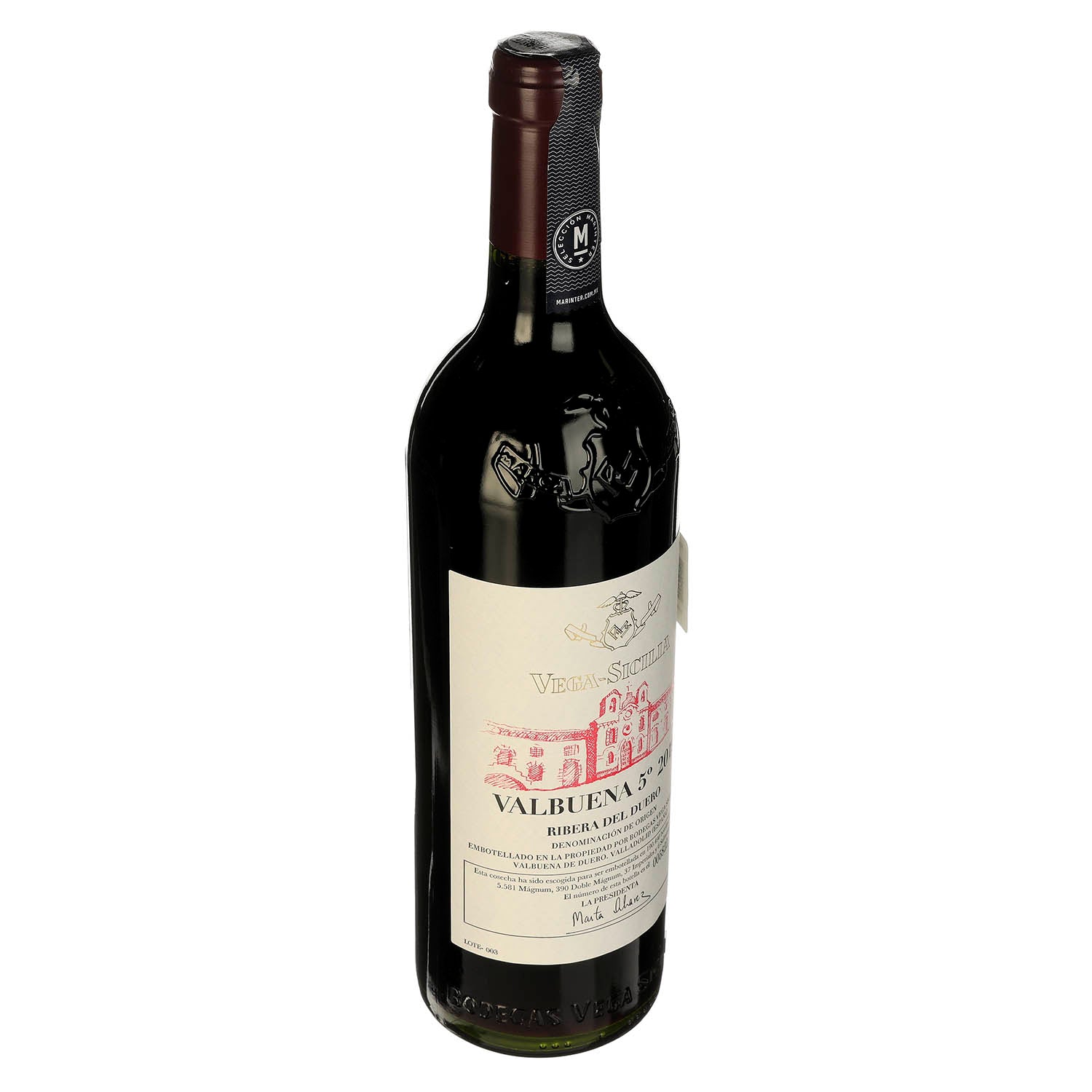 Vino Tinto Vega Sicilia Valbuena 5° 2019 de 750 ml