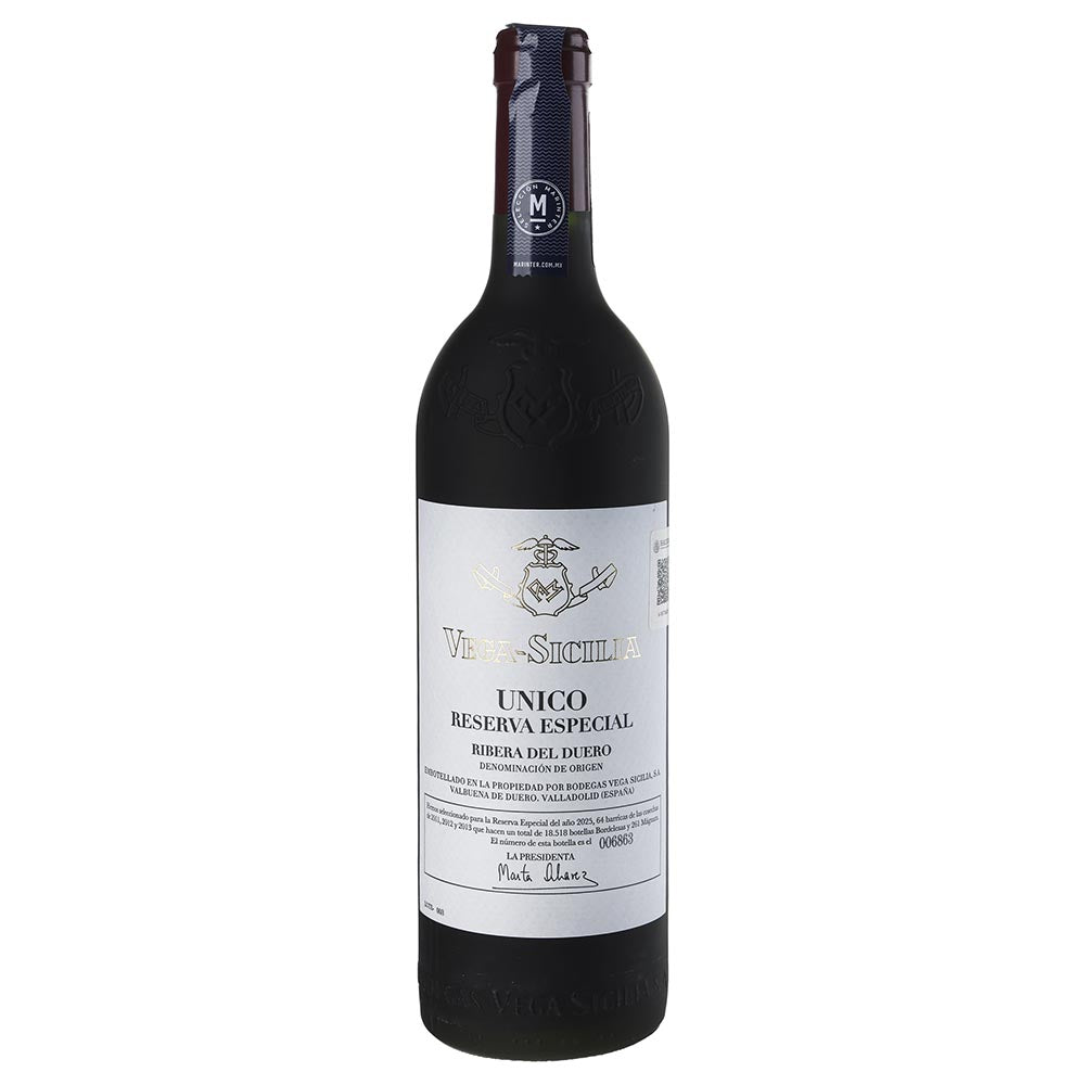 Vino Tinto Vega Sicilia Unico Reserva Especial de 750 ml - España