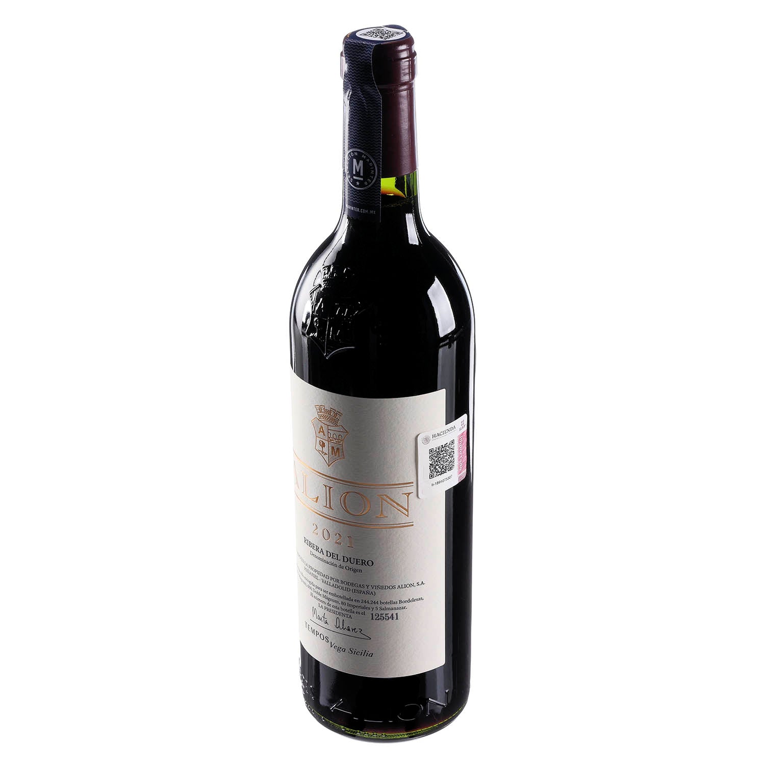 Vino Tinto Alion 2021 de 750 ml - España