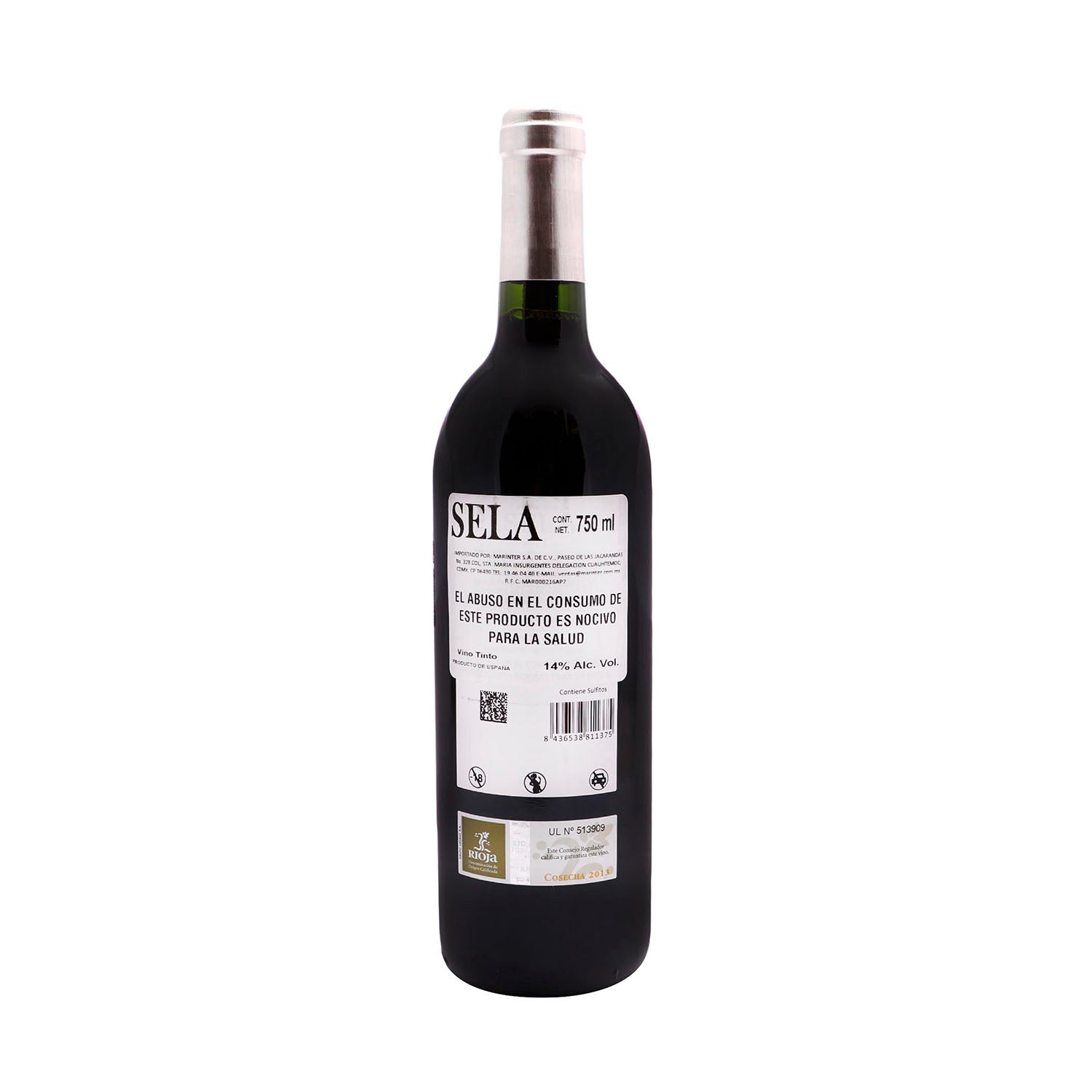 Vino Tinto Bodegas Roda Sela 2013 de 750 ml - España