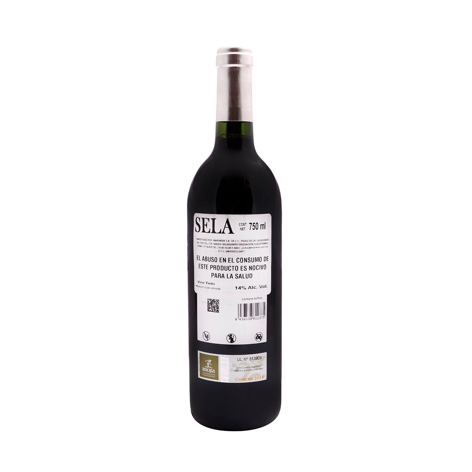 Vino Tinto Bodegas Roda Sela 2013 de 750ml