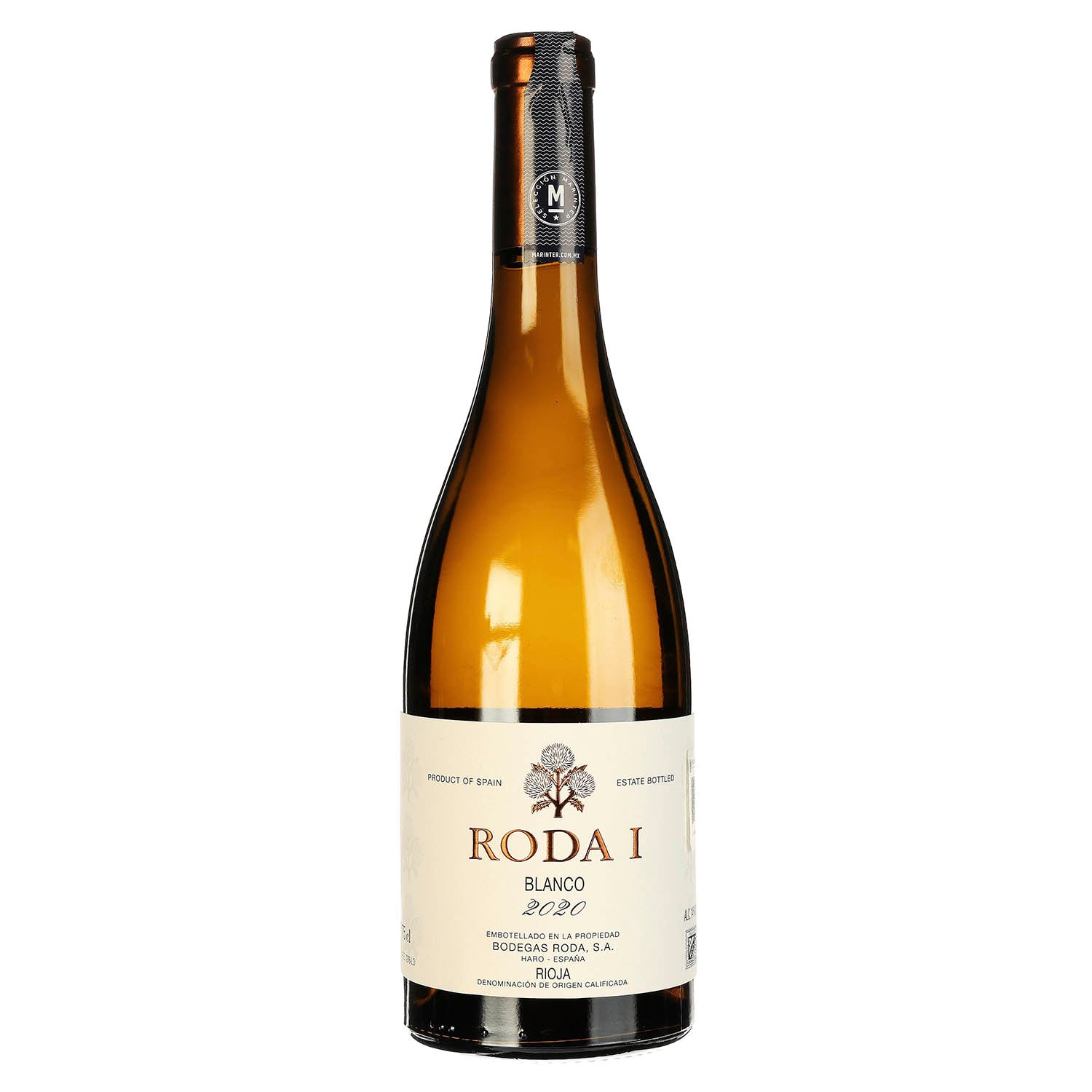 Vino Blanco Roda I 2020 de 750 ml - España