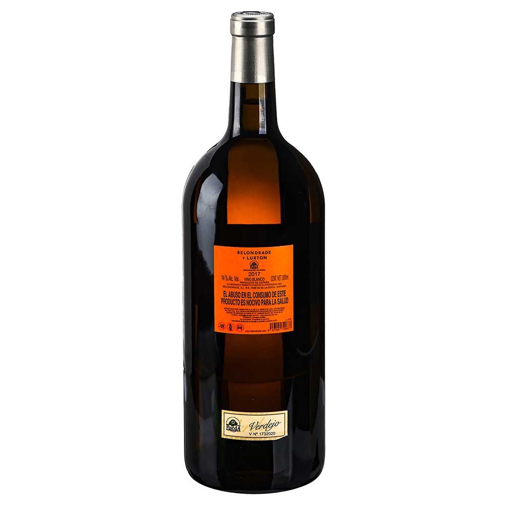 Vino Blanco Belondrade y Lurton 2017 de 3000 ml
