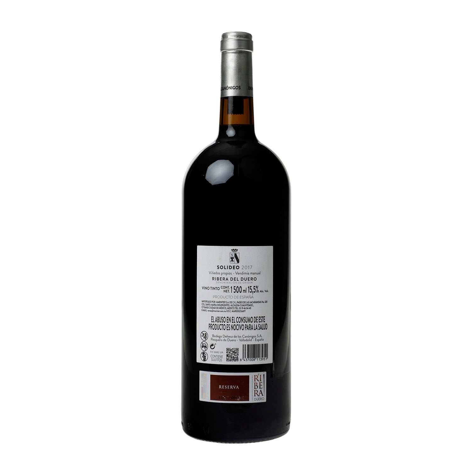 Vino Tinto Solideo 2017 Reserva de 1500 ml