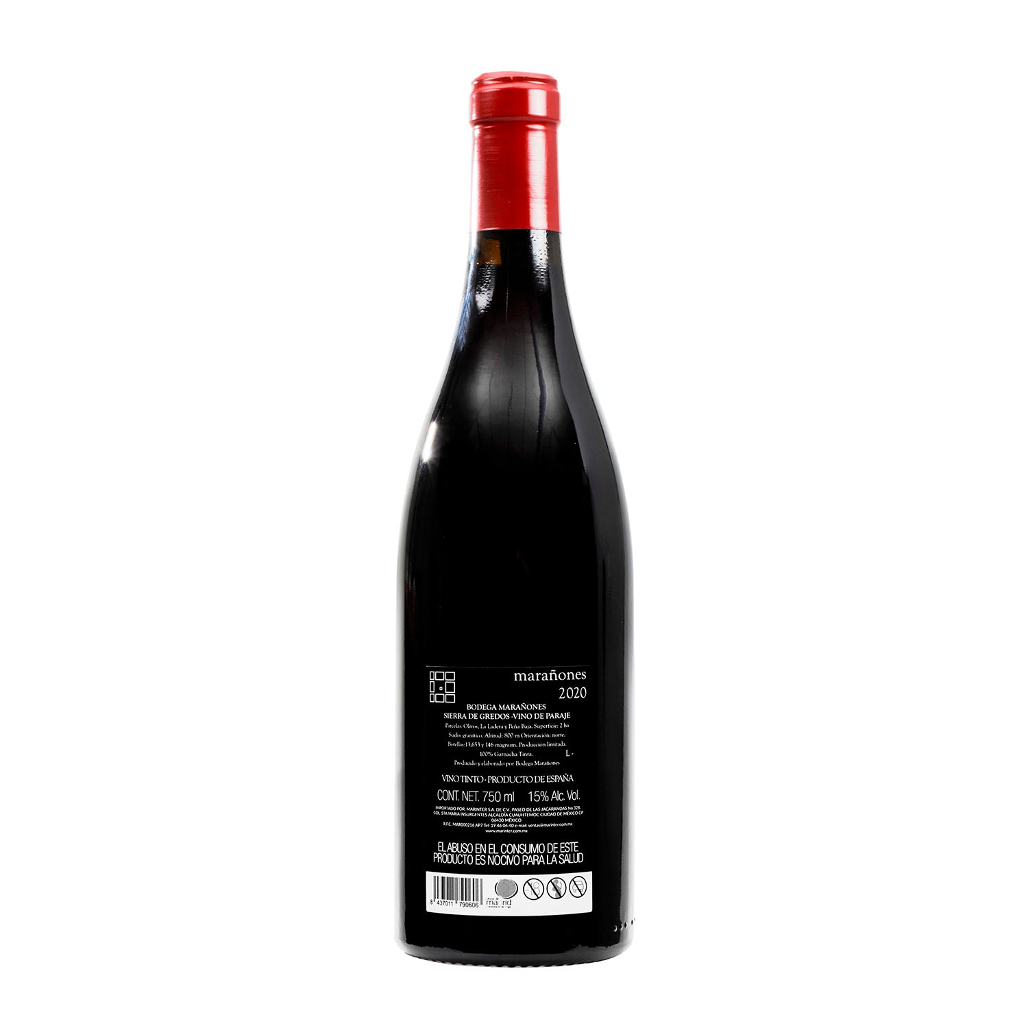 Vino Tinto Marañones  de 750 ml- España