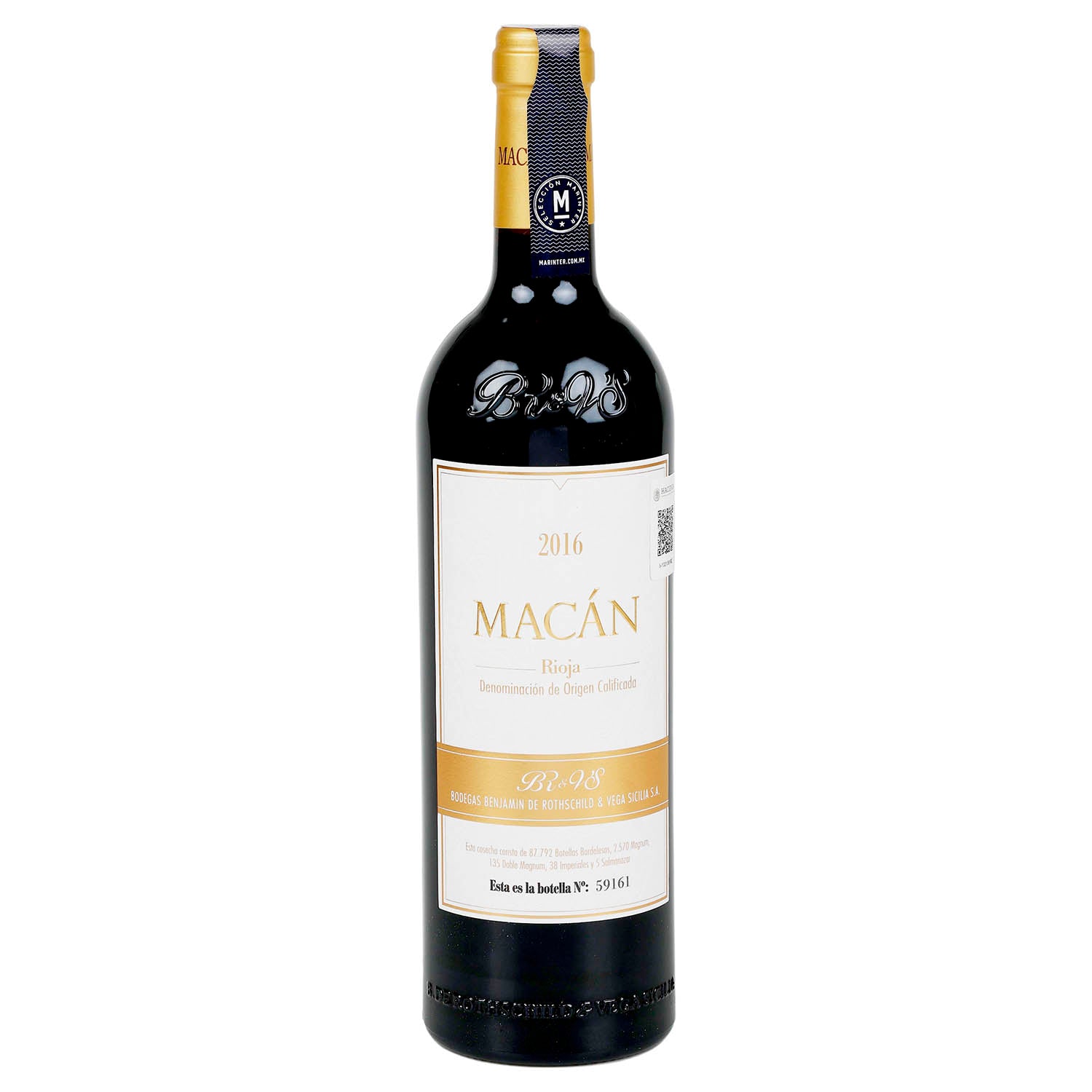 Vino Tinto - Macán 2016 - 750 ml - Rioja
