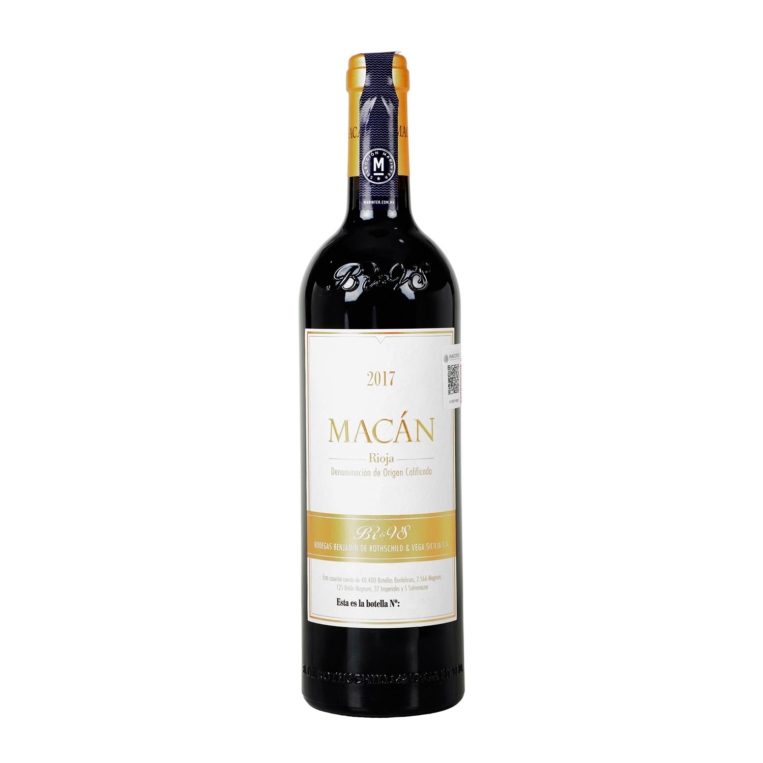 Vino Tinto Macan 2017 de 750 ml - España
