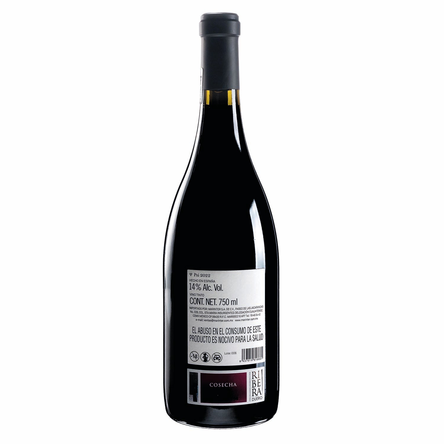 Vino Tinto Psi 2021 de 750 ml - España