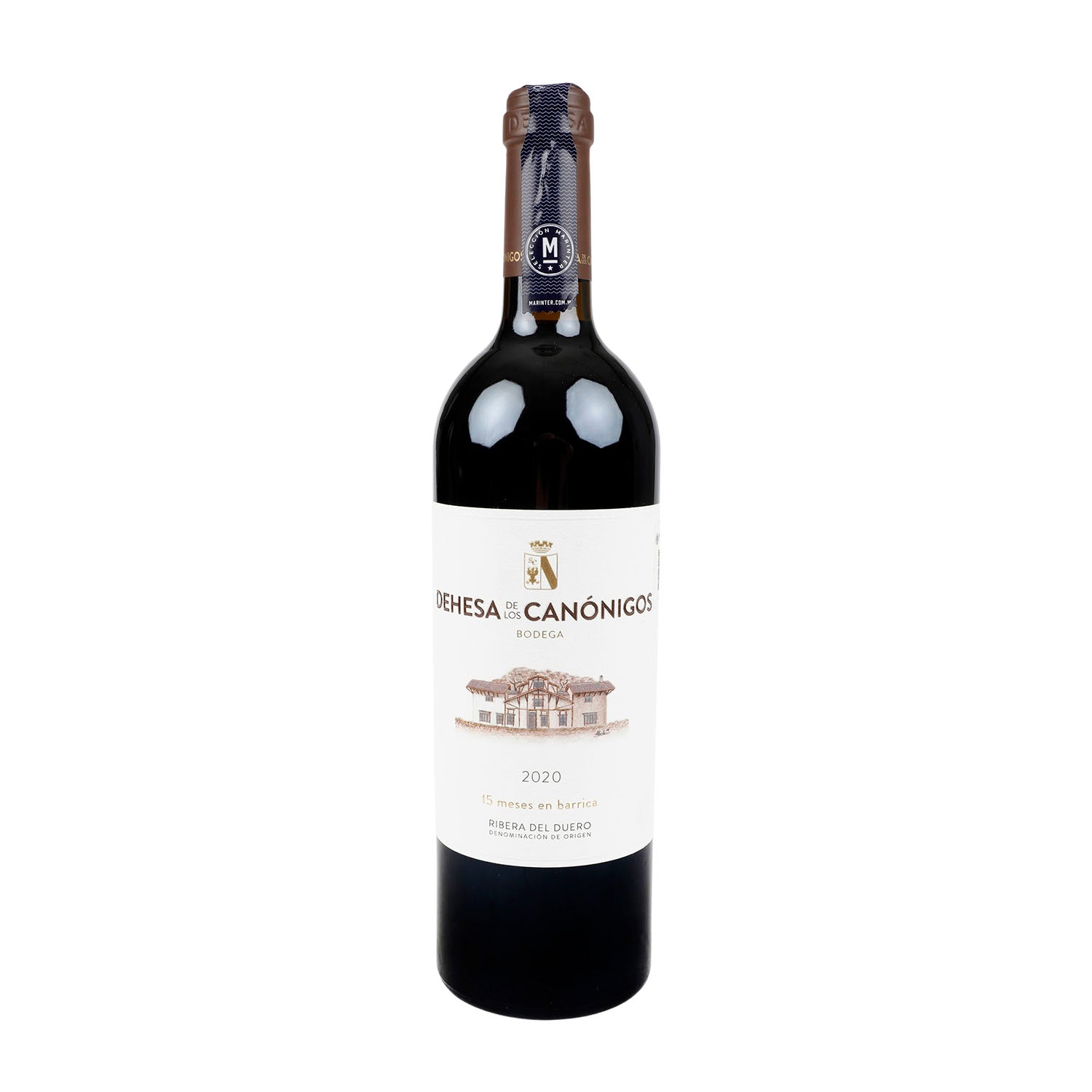 Vino Tinto Dehesa de los Canónigos Crianza 2020 de 750 ml