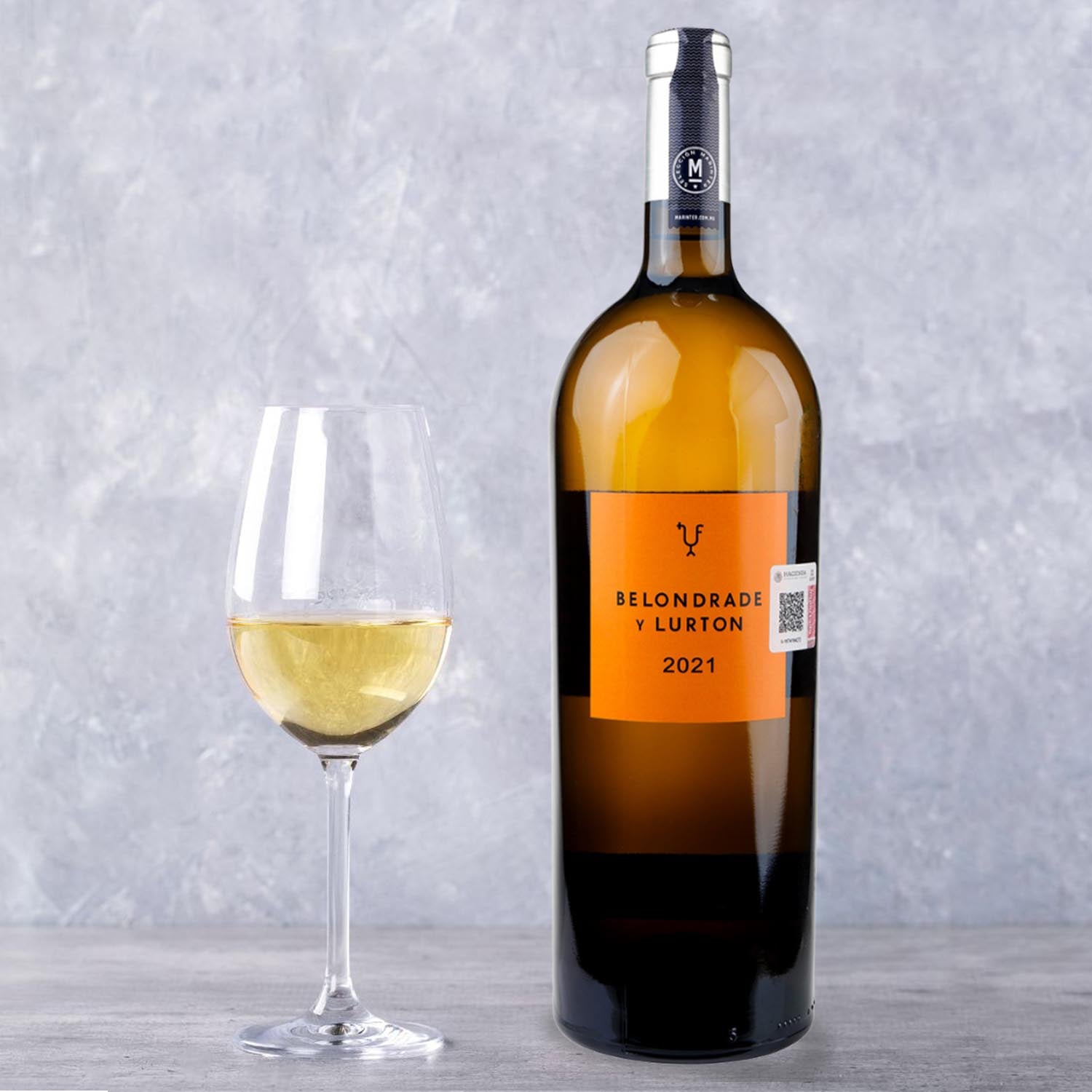 Vino Blanco Belondrade y Lurton 2021 de 1500 ml - España