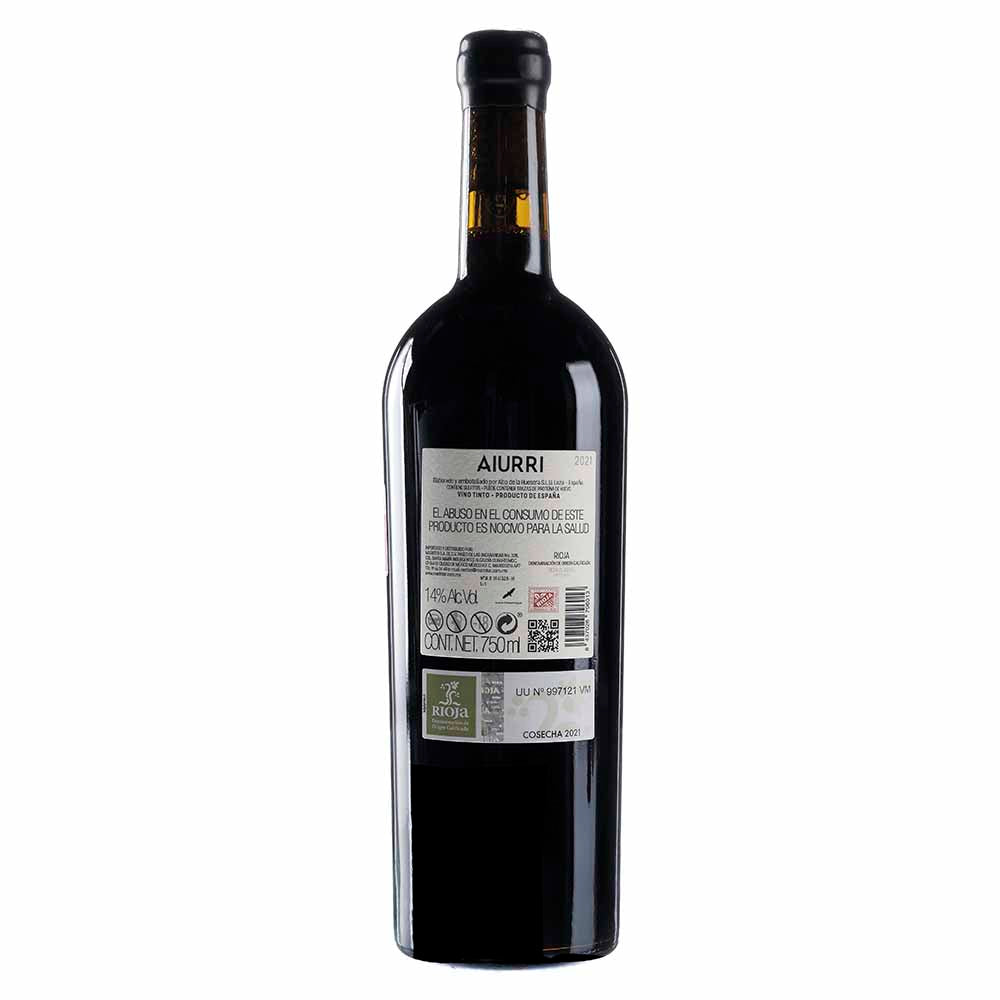 Vino Tinto Aiurri 2021 de 750 ml - España