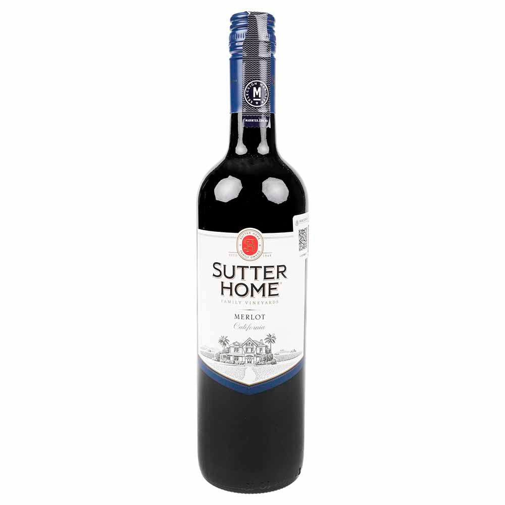 Vino Tinto Sutter Home Merlot de 750 ml - Estados Unidos
