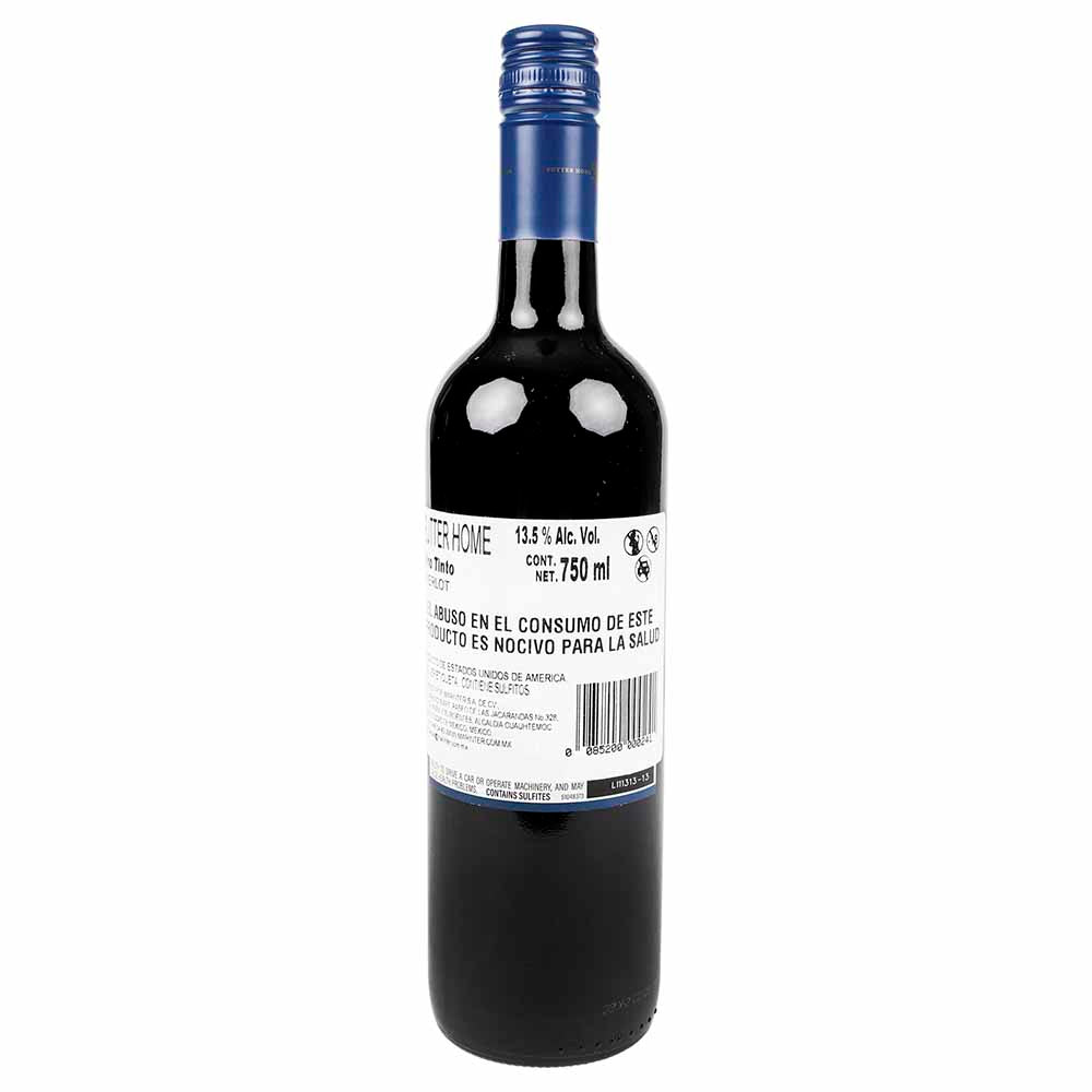 Vino Tinto Sutter Home Merlot de 750 ml - Estados Unidos