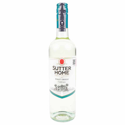 Vino Blanco Sutter Home Pinot Grigio de 750 ml - Estados Unidos