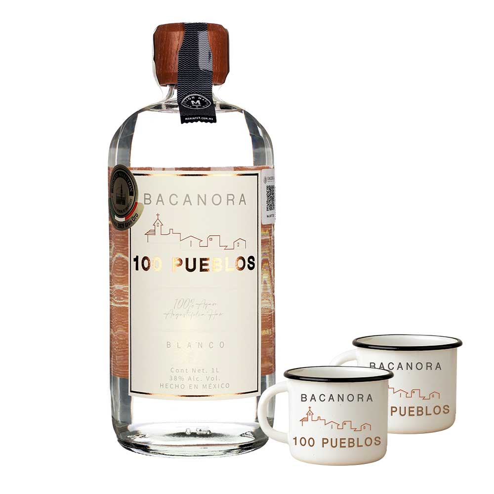 Bacanora 100 Pueblos de 1000 ml - Sonora México
