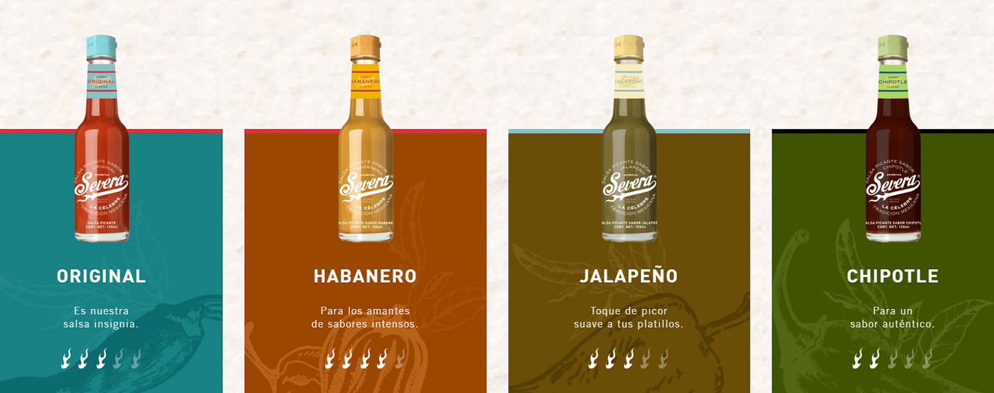 Bundle Salsas Severa - México