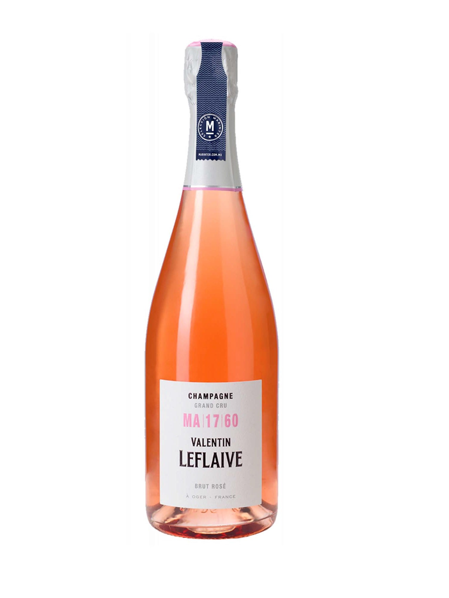 Champagne Valentin Leflaive Grand Cru Rose Brut de 750 ml - Francia