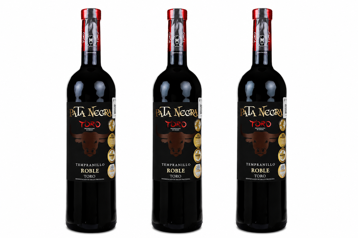 PROMO 3X2 - Vino Tinto Pata Negra Roble Toro de 750 ml