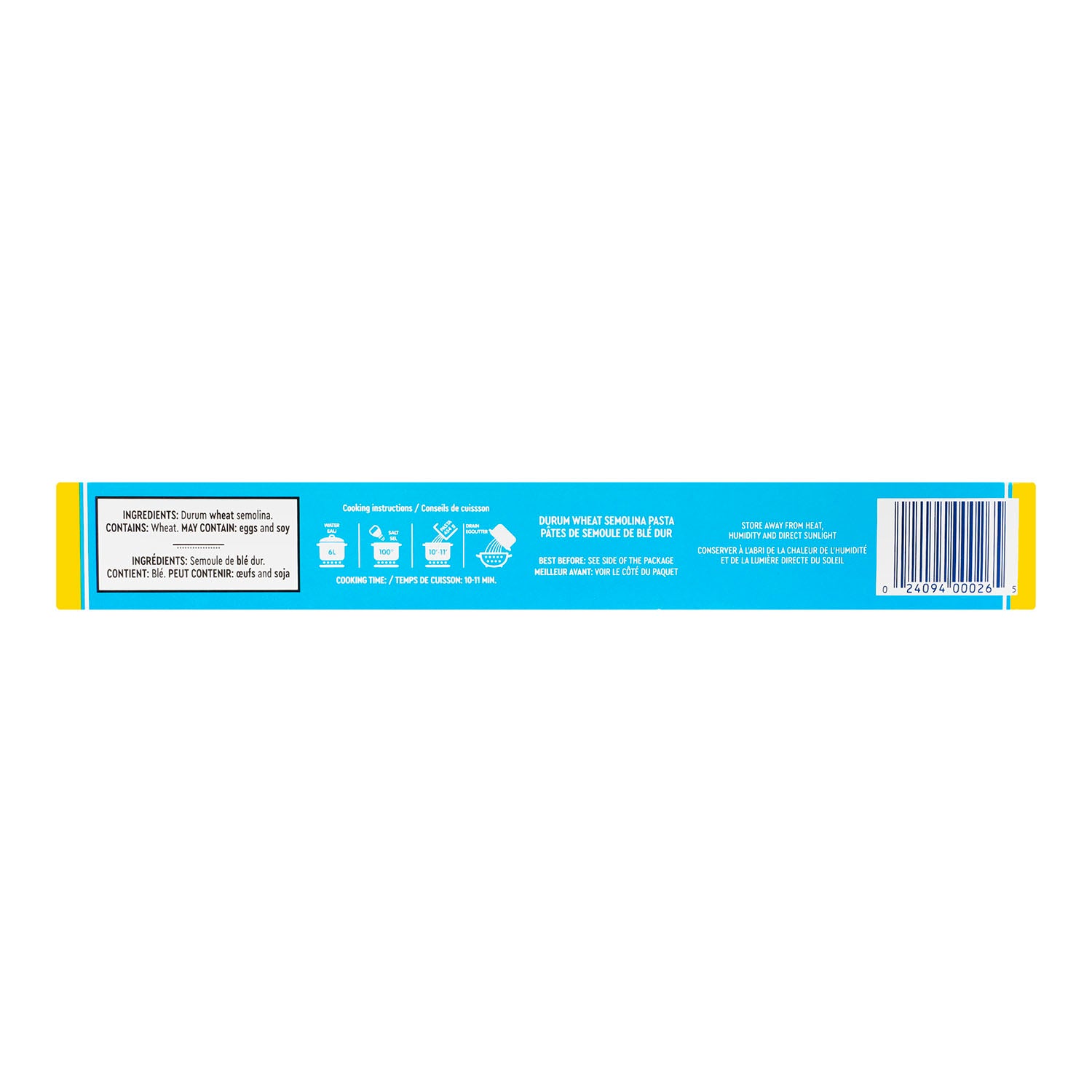 Pasta - De Cecco Fettuccelle De Sémola  454 gr - Italia
