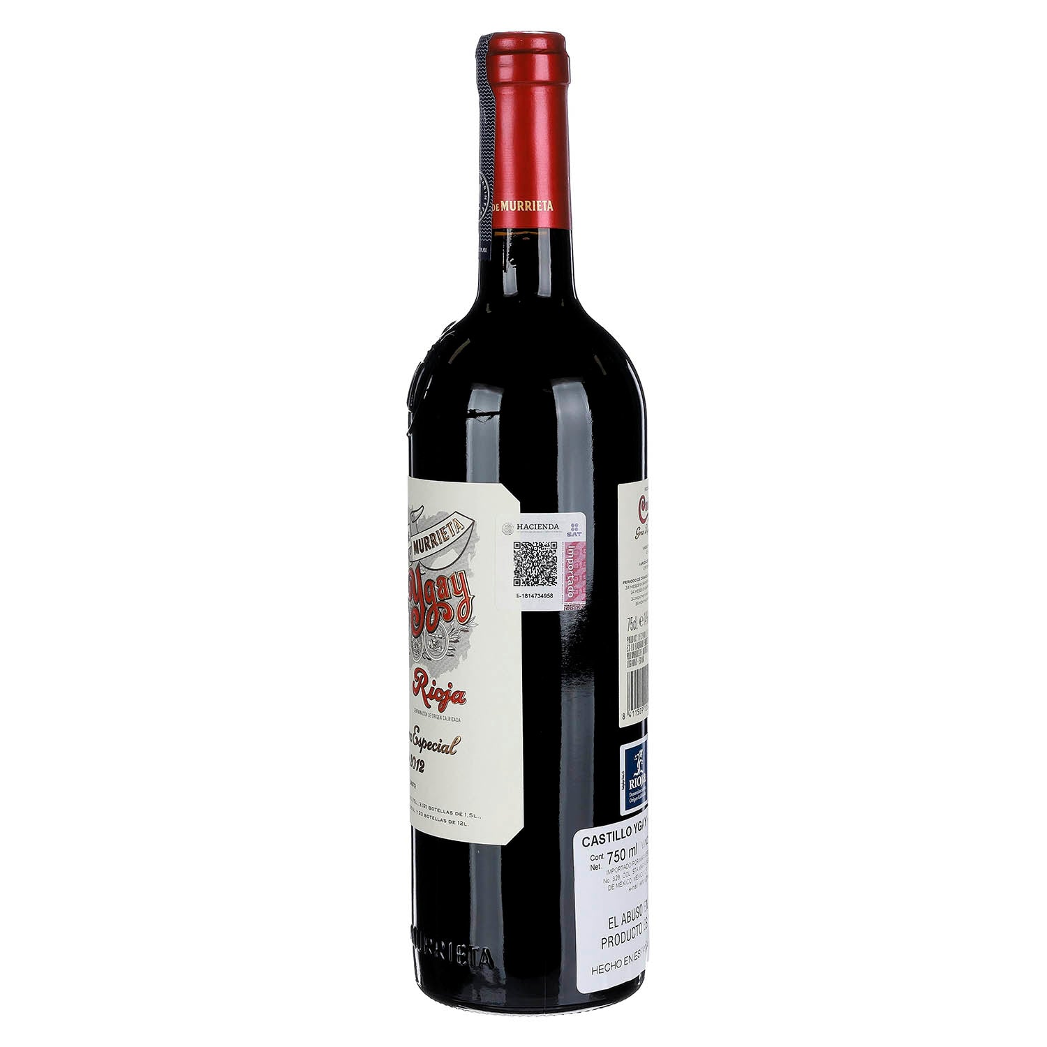 Vino Tinto Castillo Ygay 12 de 750 ml - España