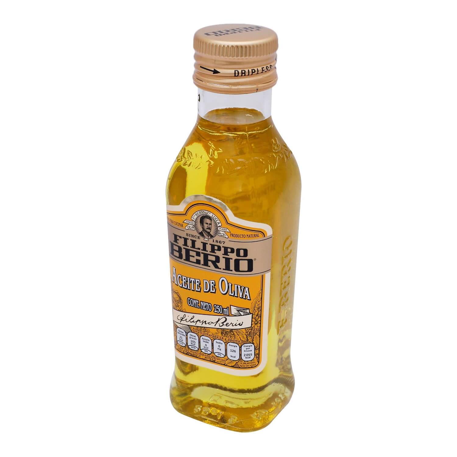 Aceite de Oliva - Filippo Berio 100% Puro - 250 ml